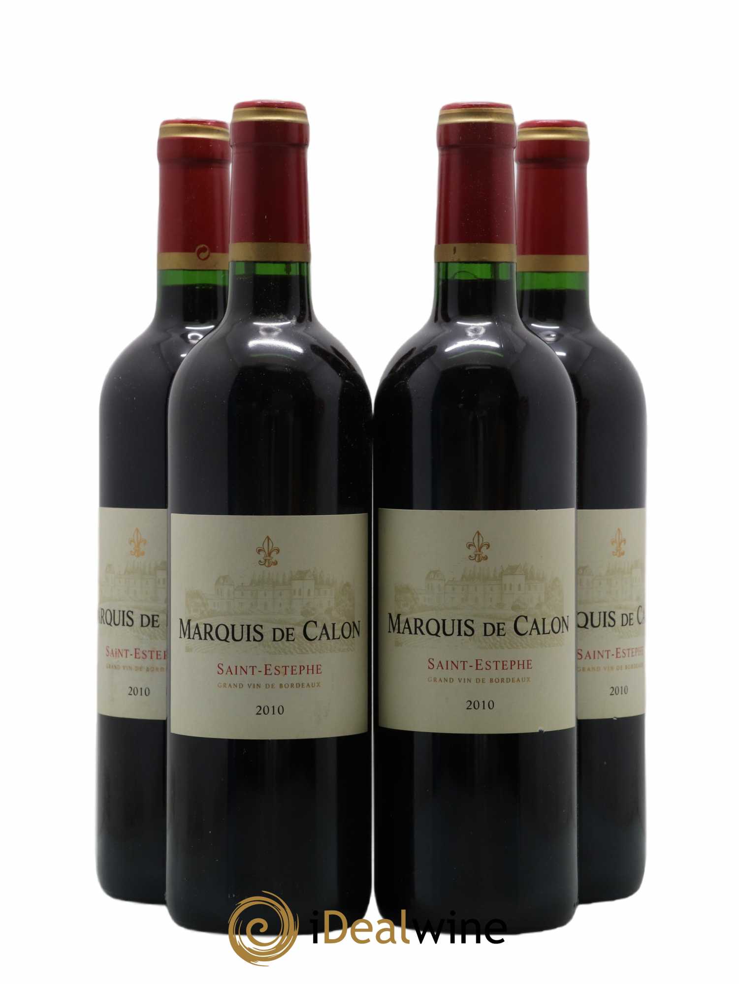 Marquis de Calon Second Vin 2010 - Lot de 4 bouteilles - 0