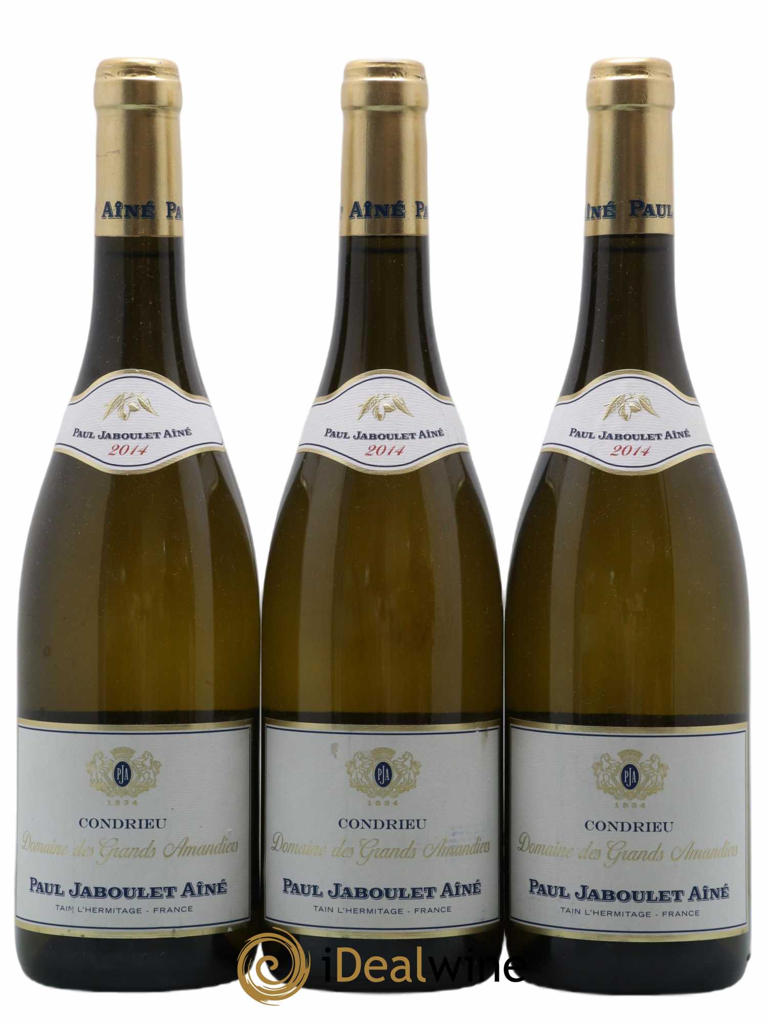 Condrieu Domaine Des Grands Amandiers Paul Jaboulet 2014 - Lot de 3 bouteilles - 0