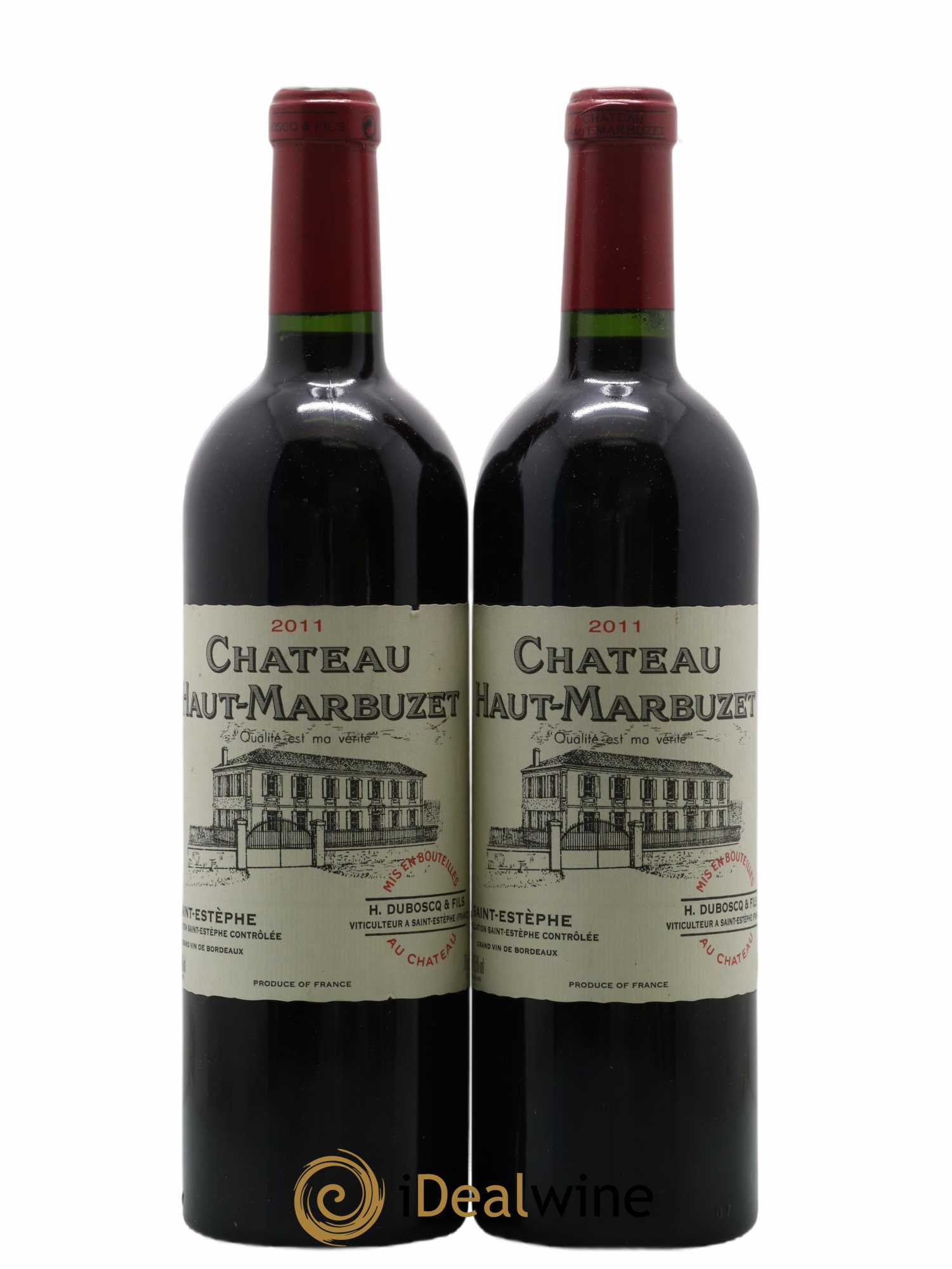Château Haut Marbuzet 2011 - Lot de 2 bouteilles - 0