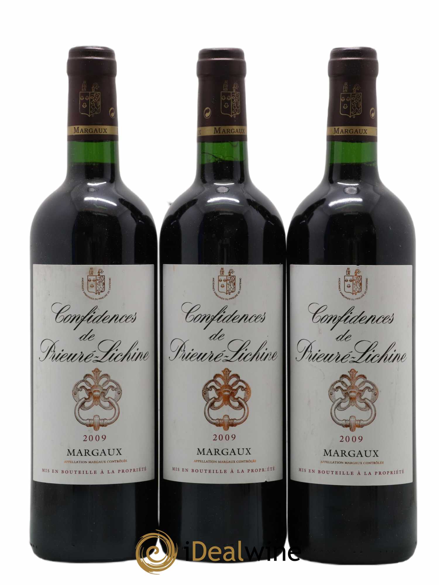 Confidences de Prieuré Lichine Second Vin 2009 - Lot de 6 bouteilles - 1