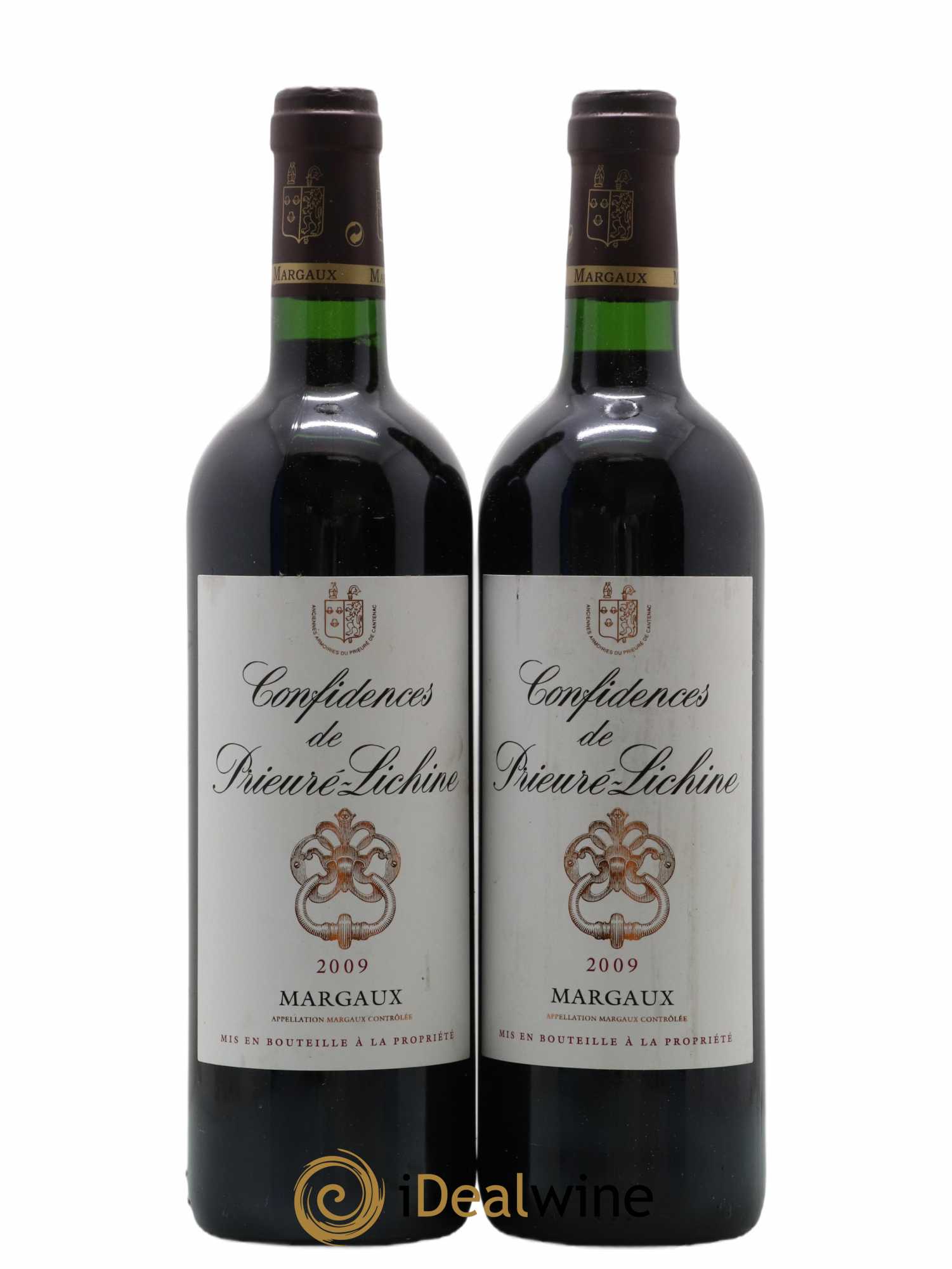 Confidences de Prieuré Lichine Second Vin 2009 - Lot de 2 bouteilles - 0