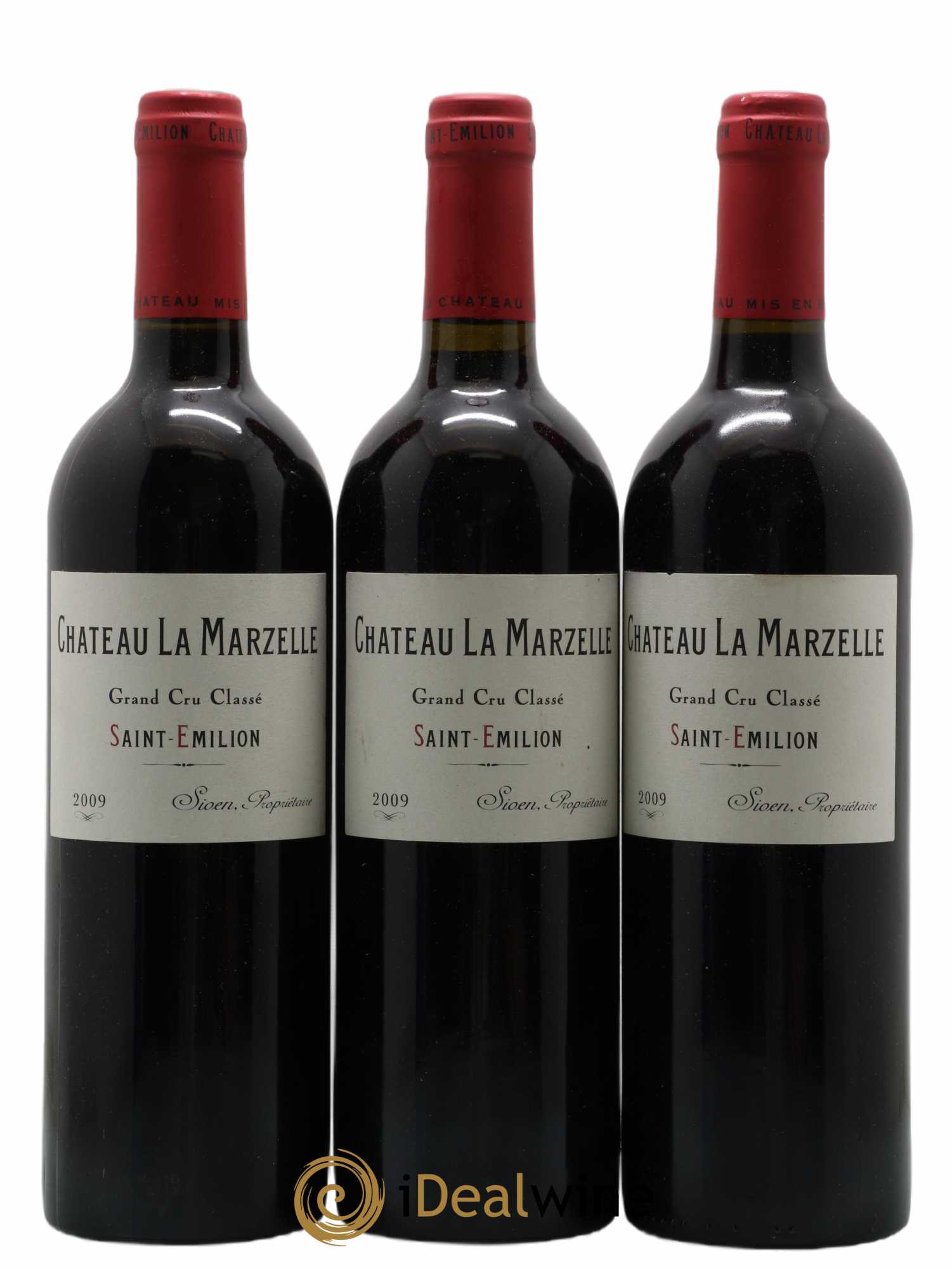 Château La Marzelle Grand Cru Classé 2009 - Lot de 6 bouteilles - 1