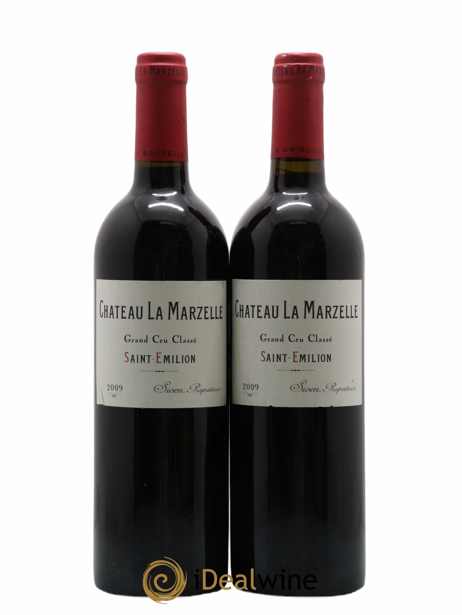 Château La Marzelle Grand Cru Classé 2009 - Lot de 2 bouteilles - 0