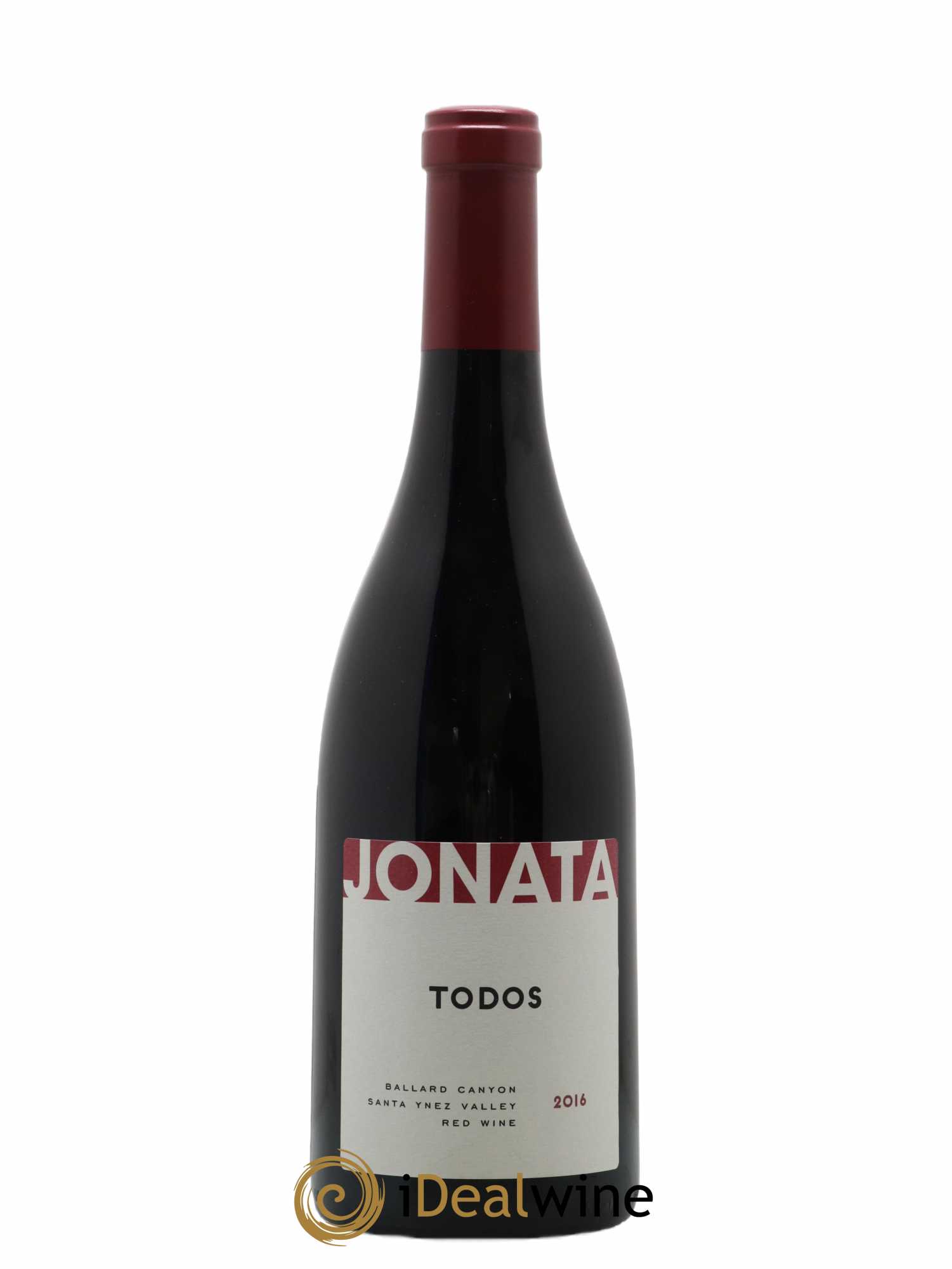 USA Jonata Todos Ballard Canyon 2016 - Lot de 1 bouteille - 0
