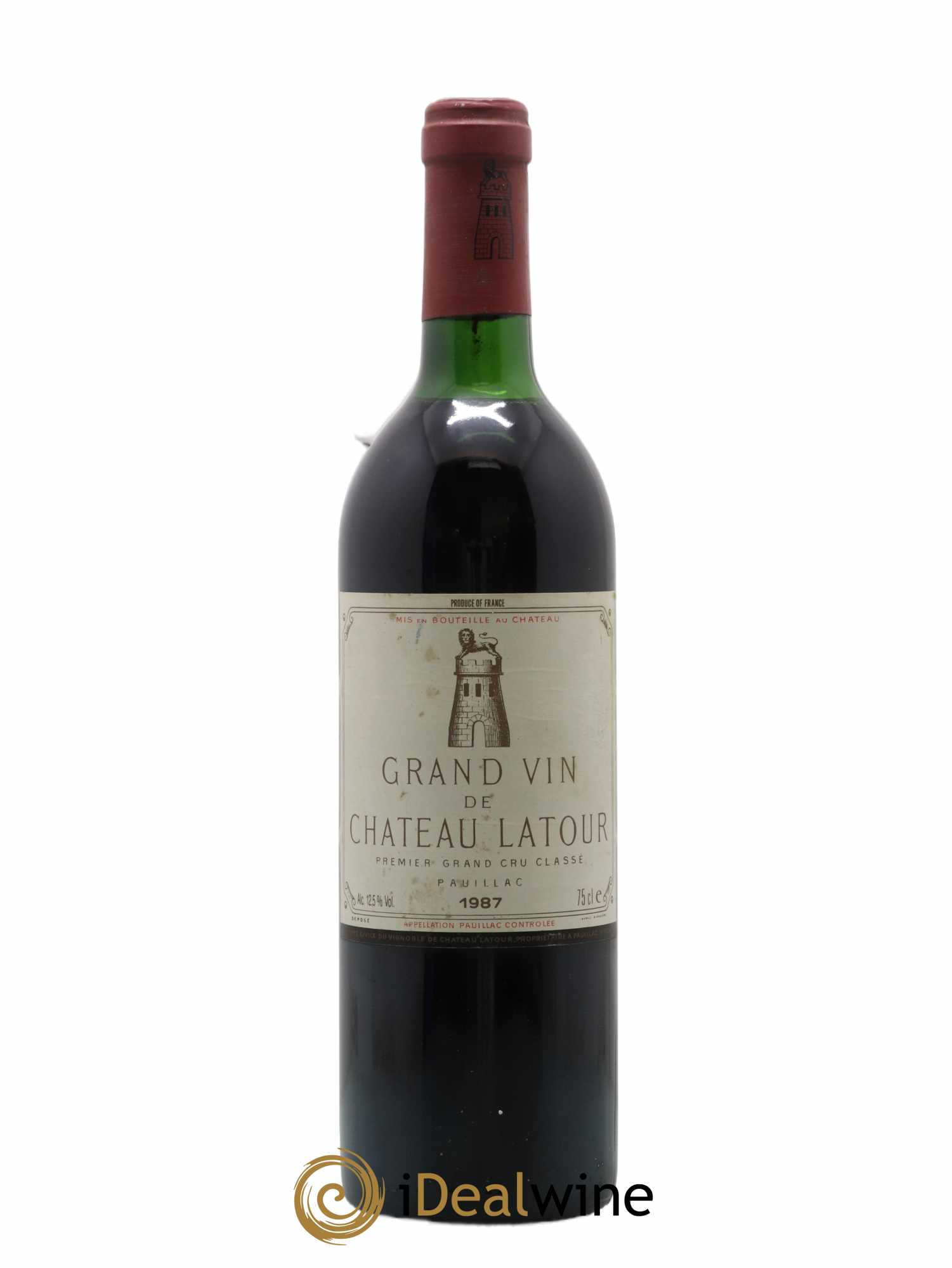 Château Latour 1er Grand Cru Classé 1987 - Lot de 1 bouteille - 0