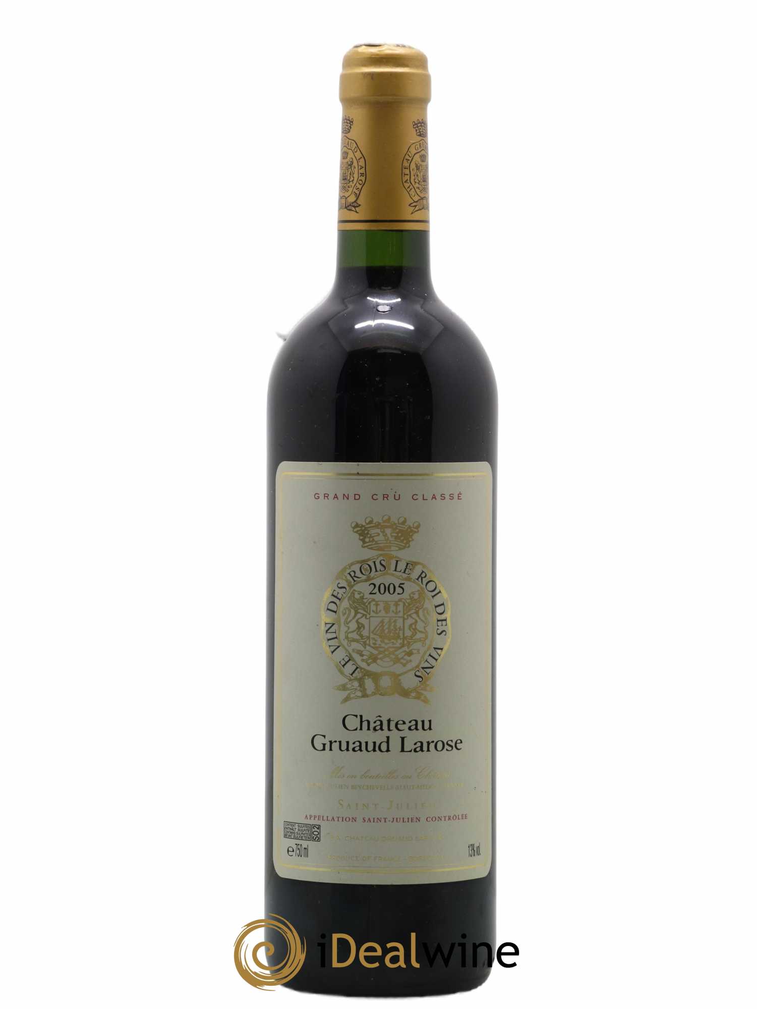 Château Gruaud Larose 2ème Grand Cru Classé 2005 - Lot de 1 bouteille - 0