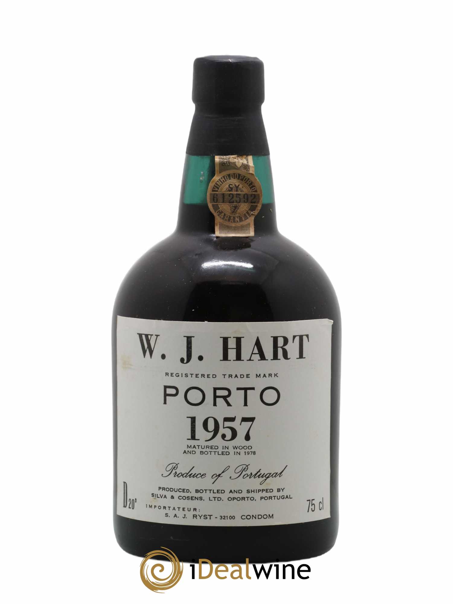 Porto Porto WJ Hart 1957 - Lot de 1 bouteille - 0