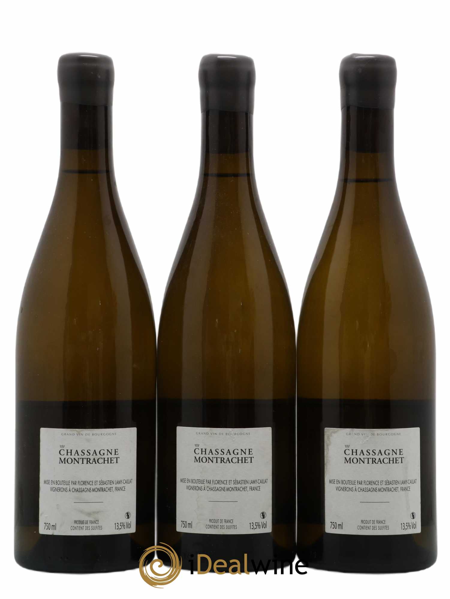 Chassagne-Montrachet Lamy-Caillat (Domaine) 2014 - Lot de 3 bouteilles - 1