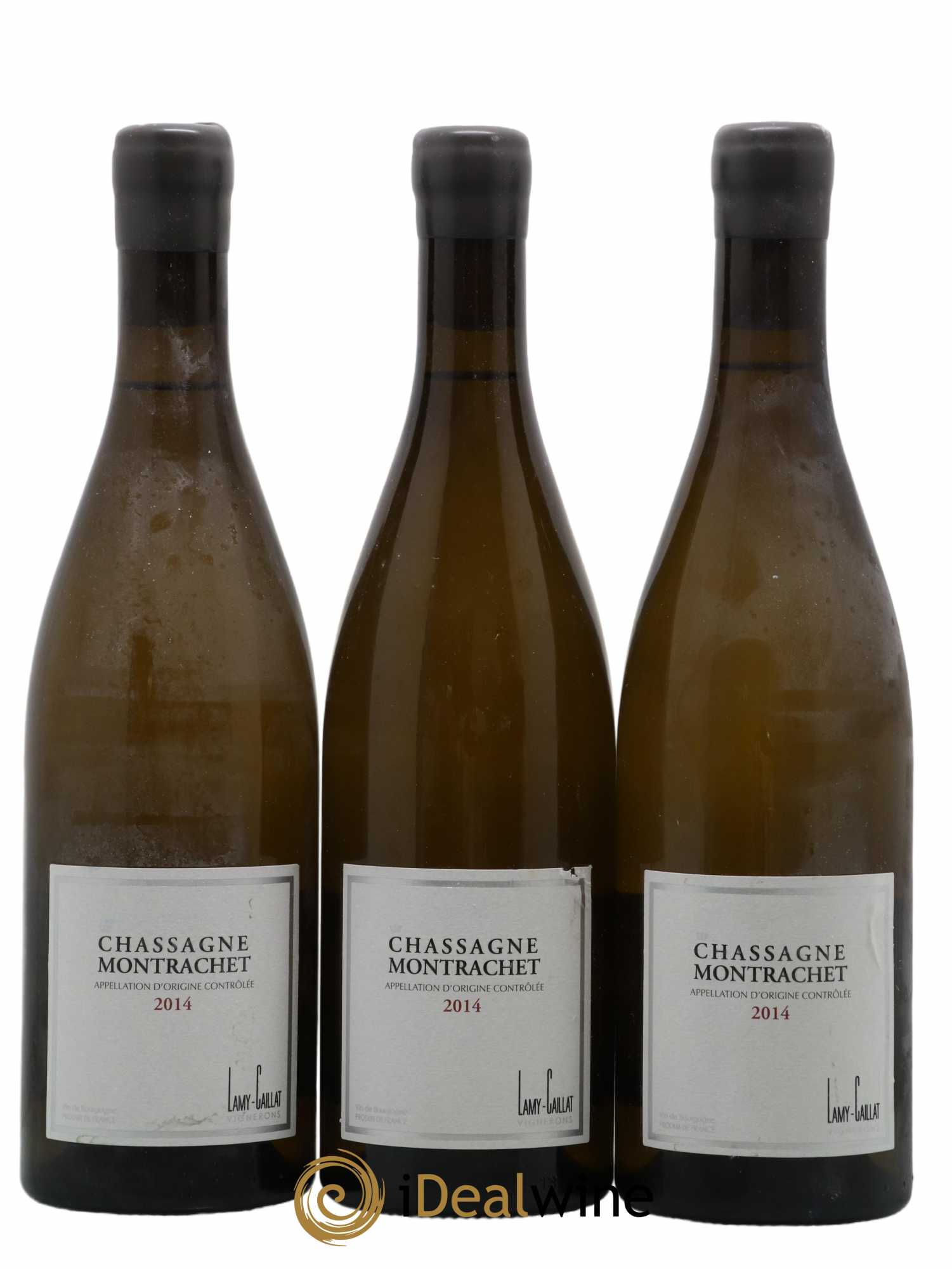 Chassagne-Montrachet Lamy-Caillat (Domaine) 2014 - Lot de 3 bouteilles - 0