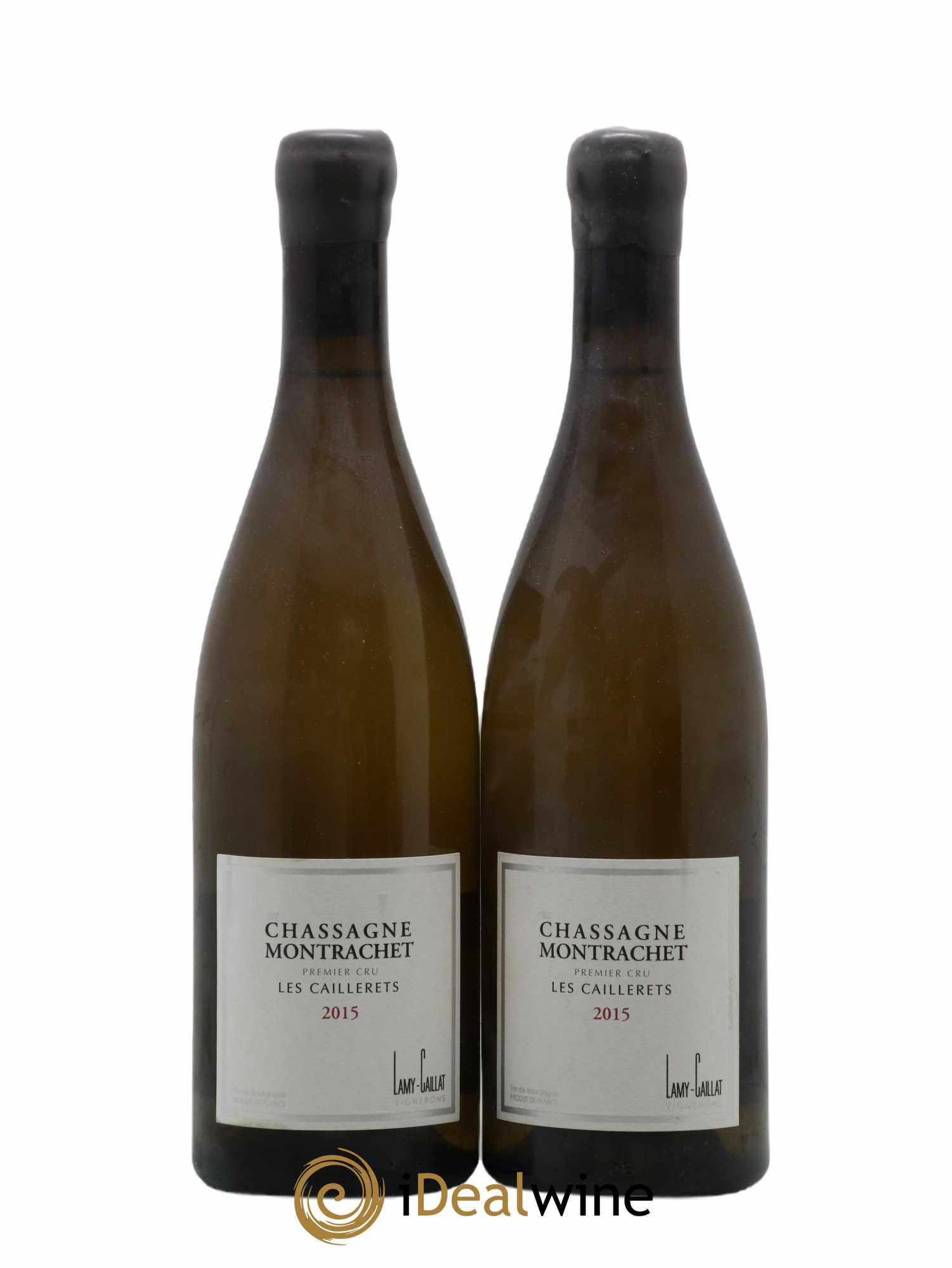 Chassagne-Montrachet 1er Cru Les Caillerets Lamy-Caillat (Domaine) 2015 - Lot de 2 bouteilles - 0