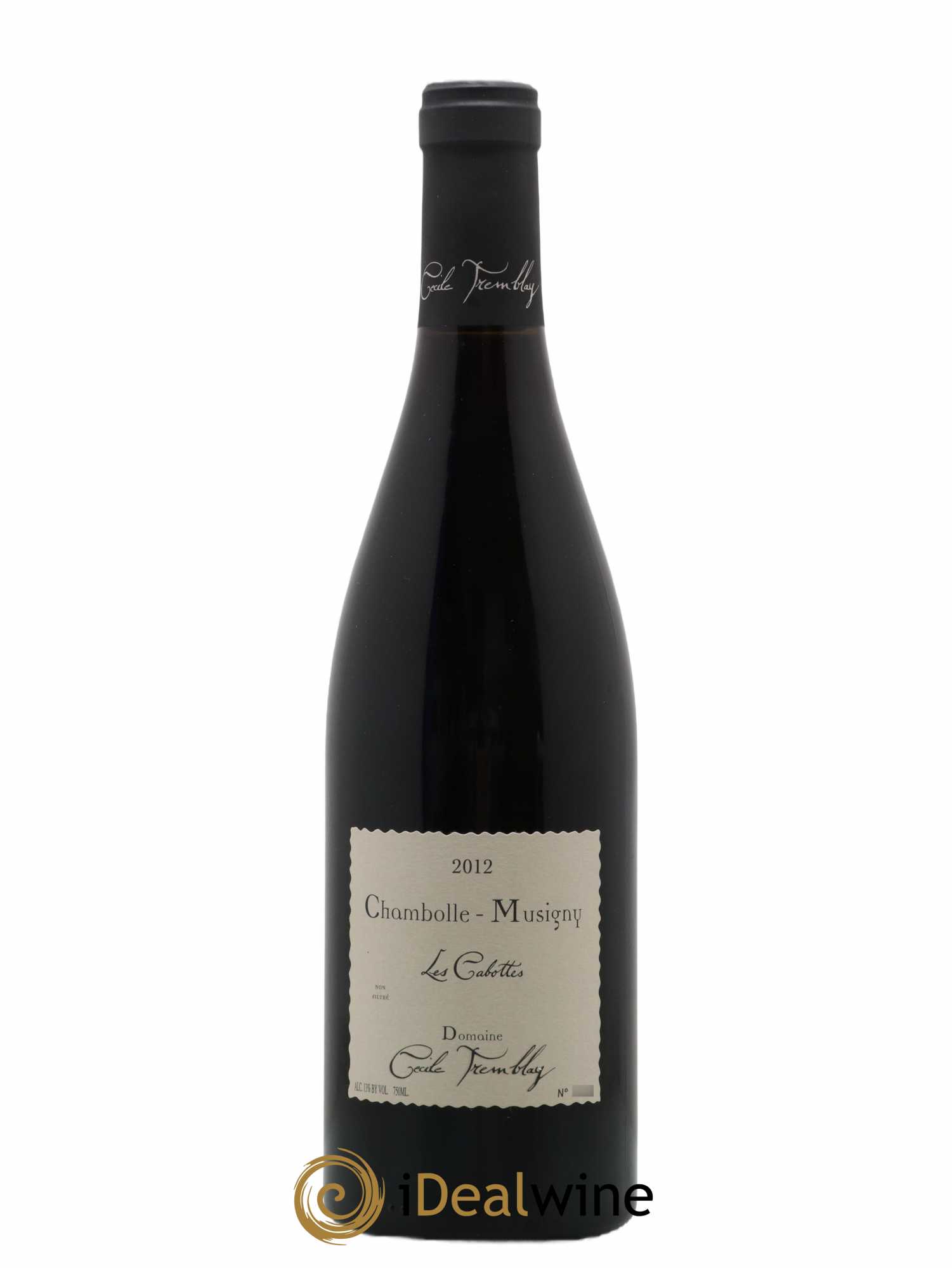 Chambolle-Musigny Les Cabottes Cécile Tremblay 2012 - Lot de 1 bouteille - 0