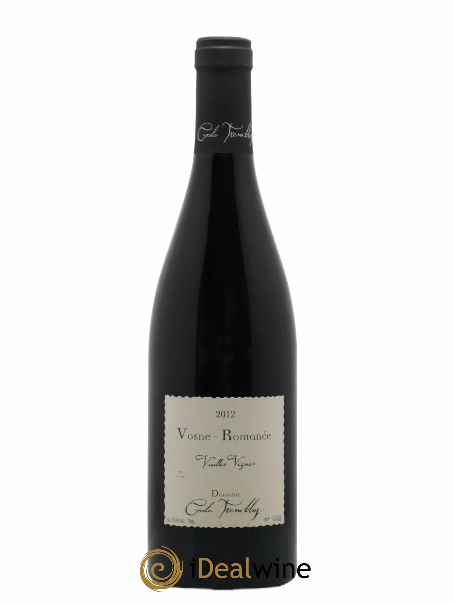 Vosne-Romanée Vieilles Vignes Cécile Tremblay 2012 - Lot de 1 bouteille - 0