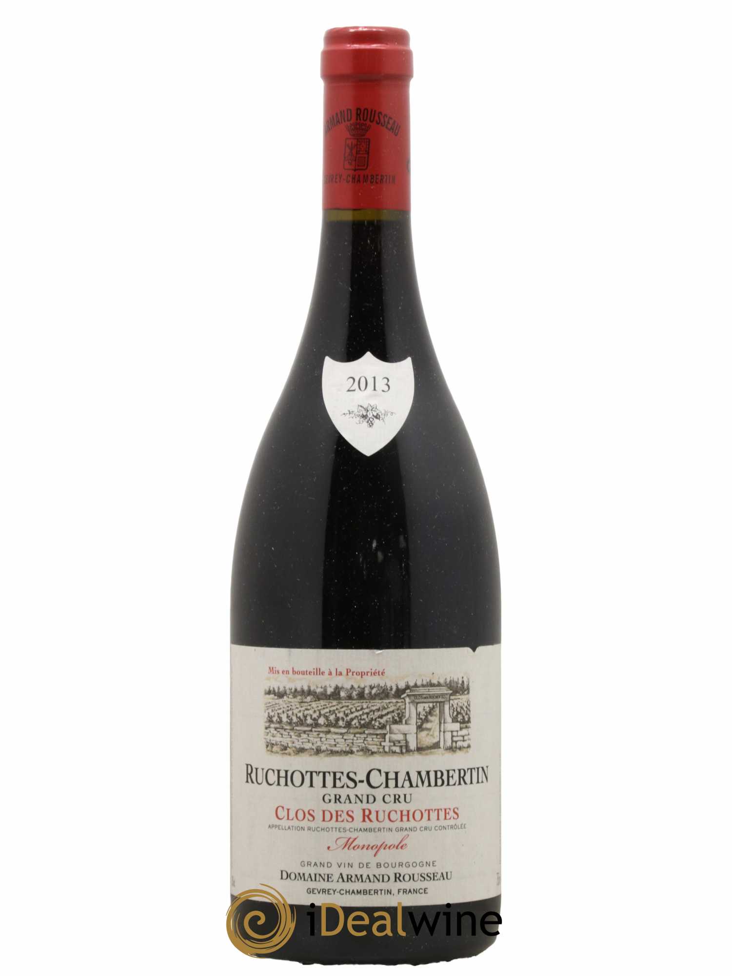 Ruchottes-Chambertin Grand Cru Clos des Ruchottes Armand Rousseau (Domaine) 2013 - Posten von 1 Flasche - 0