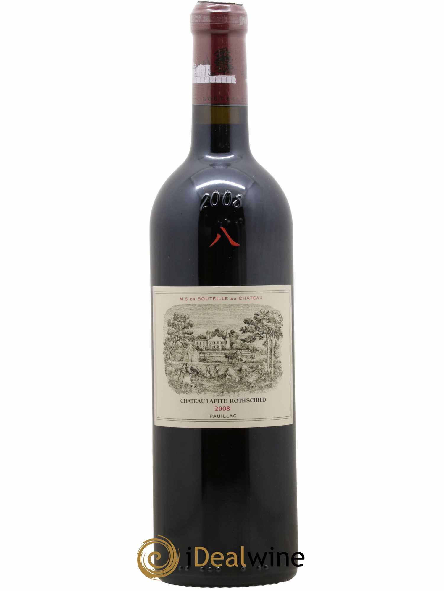 Château Lafite Rothschild 1er Grand Cru Classé 2008 - Lot de 1 bouteille - 0