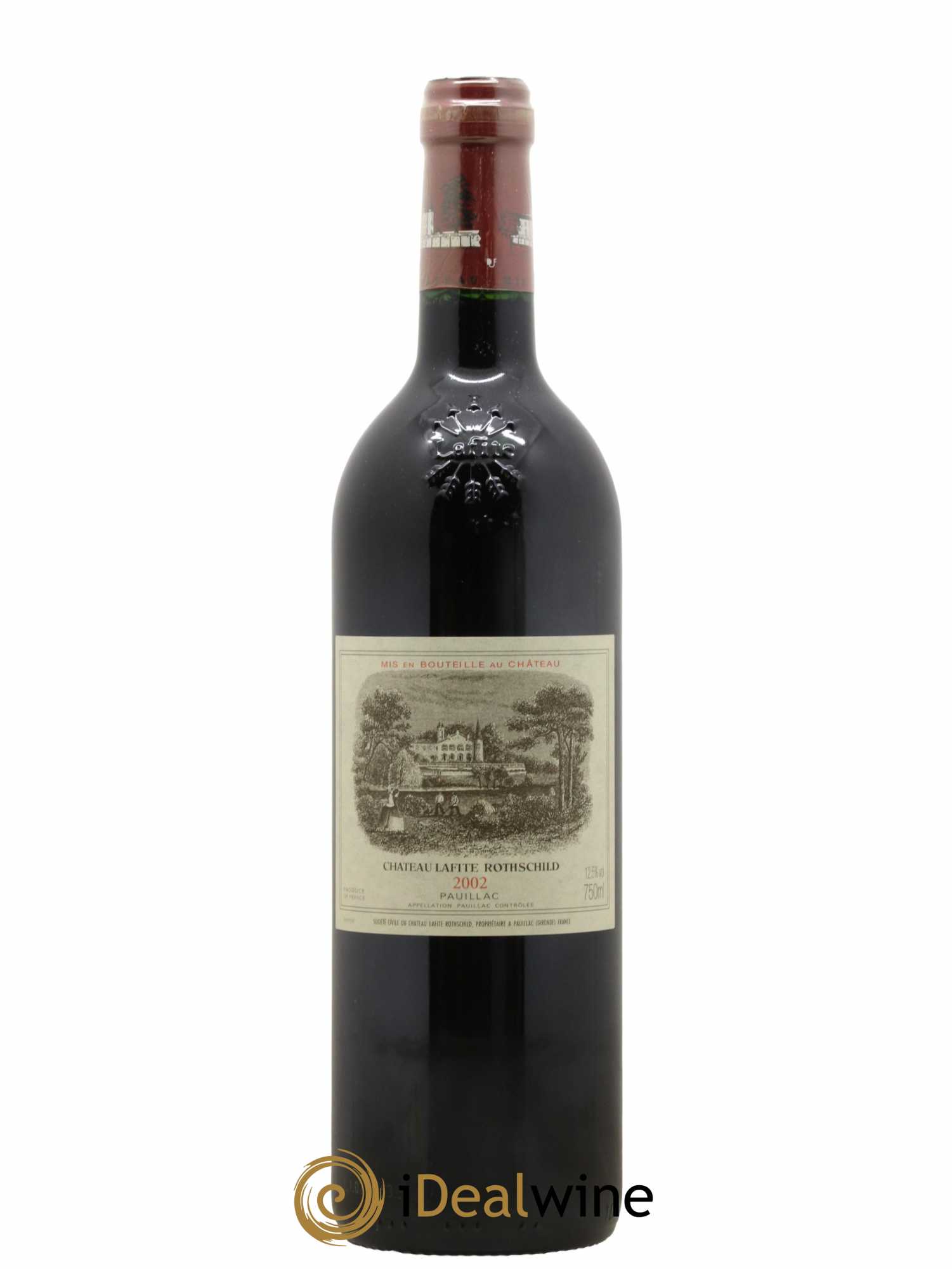 Château Lafite Rothschild 1er Grand Cru Classé 2002 - Lot de 1 bouteille - 0