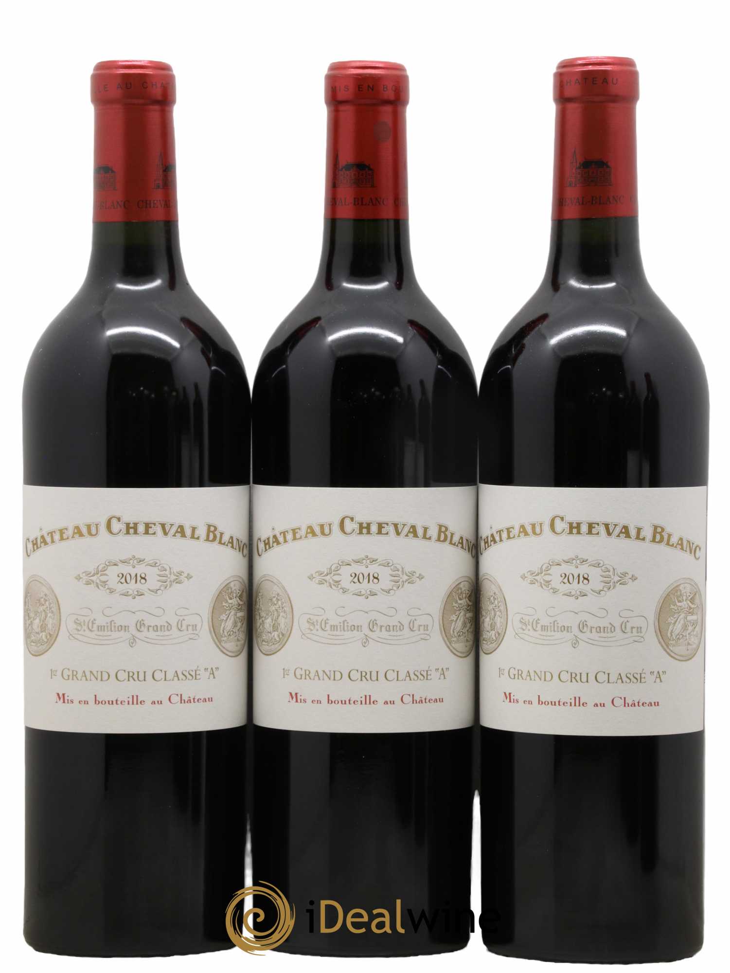 Château Cheval Blanc 1er Grand Cru Classé A 2018 - Posten von 6 Flaschen - 1