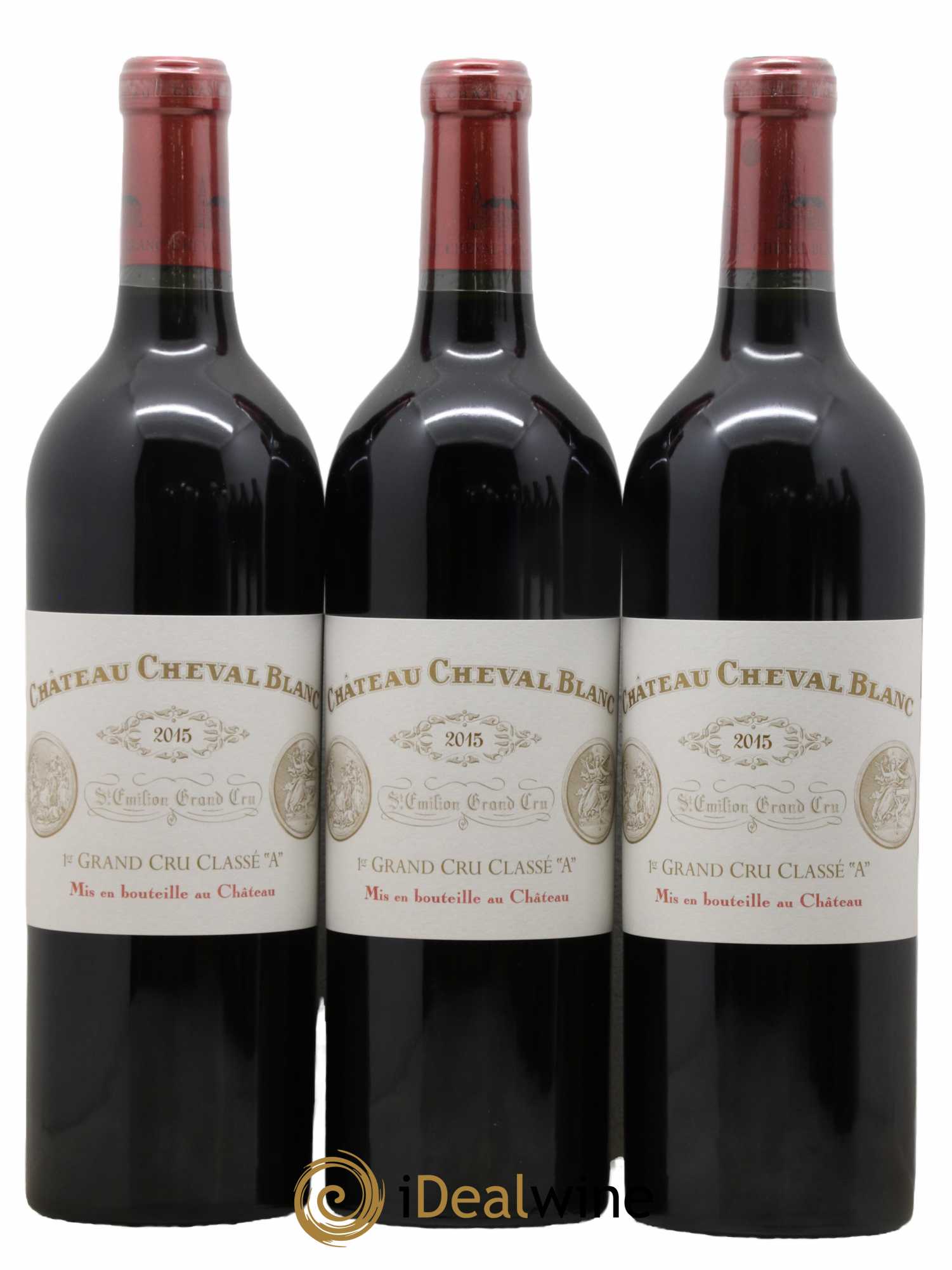 Château Cheval Blanc 1er Grand Cru Classé A 2015 - Lot de 6 bouteilles - 1
