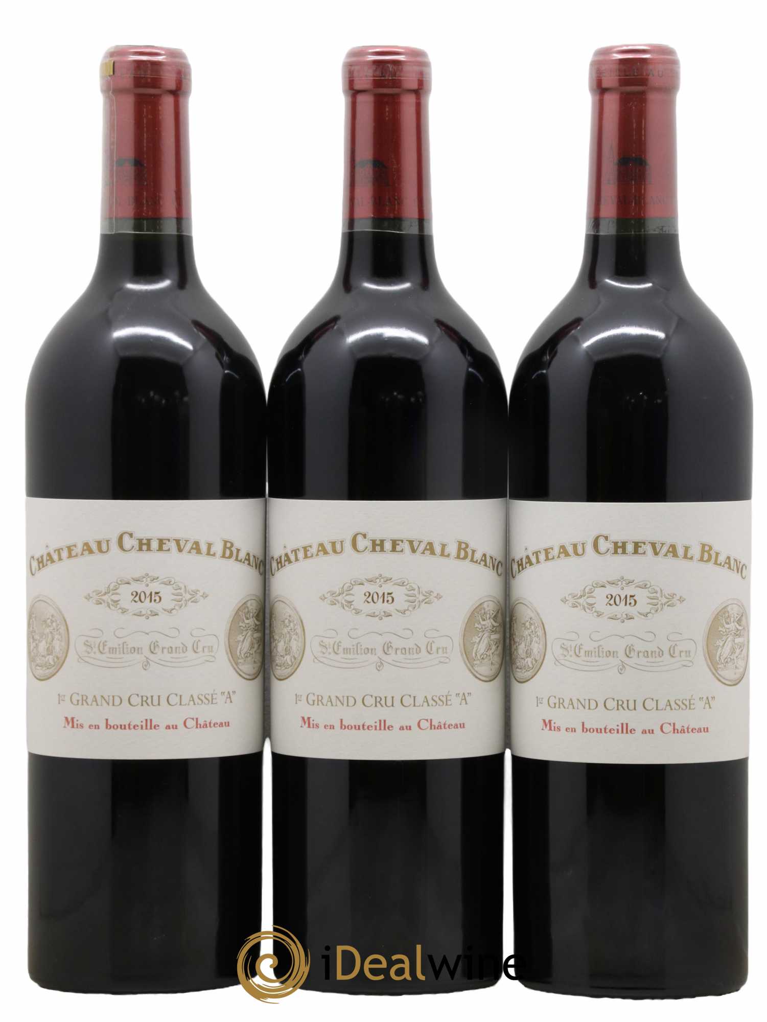 Château Cheval Blanc 1er Grand Cru Classé A 2015 - Lot de 6 bouteilles - 3