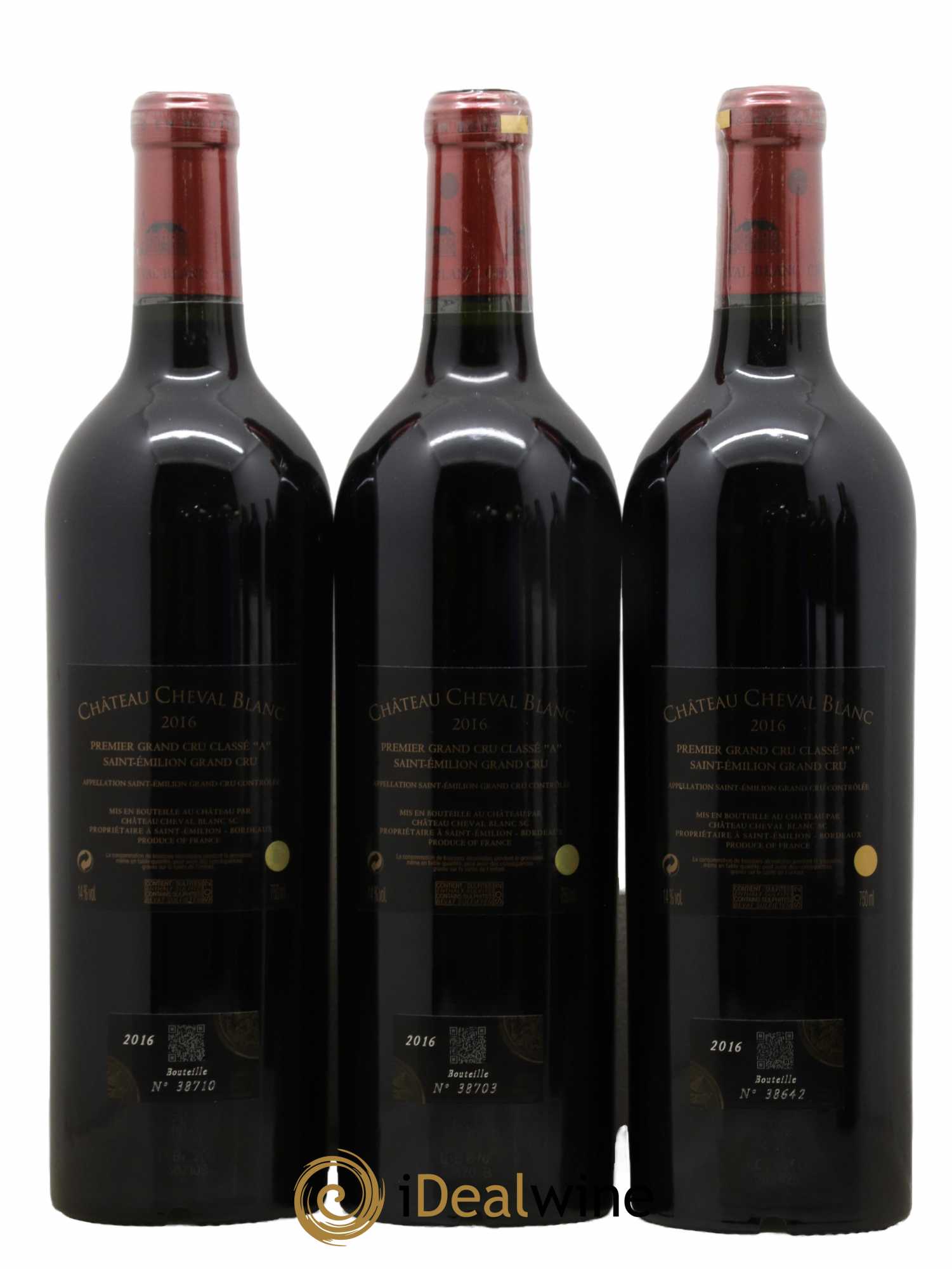 Château Cheval Blanc 1er Grand Cru Classé A 2016 - Lot de 6 bouteilles - 2