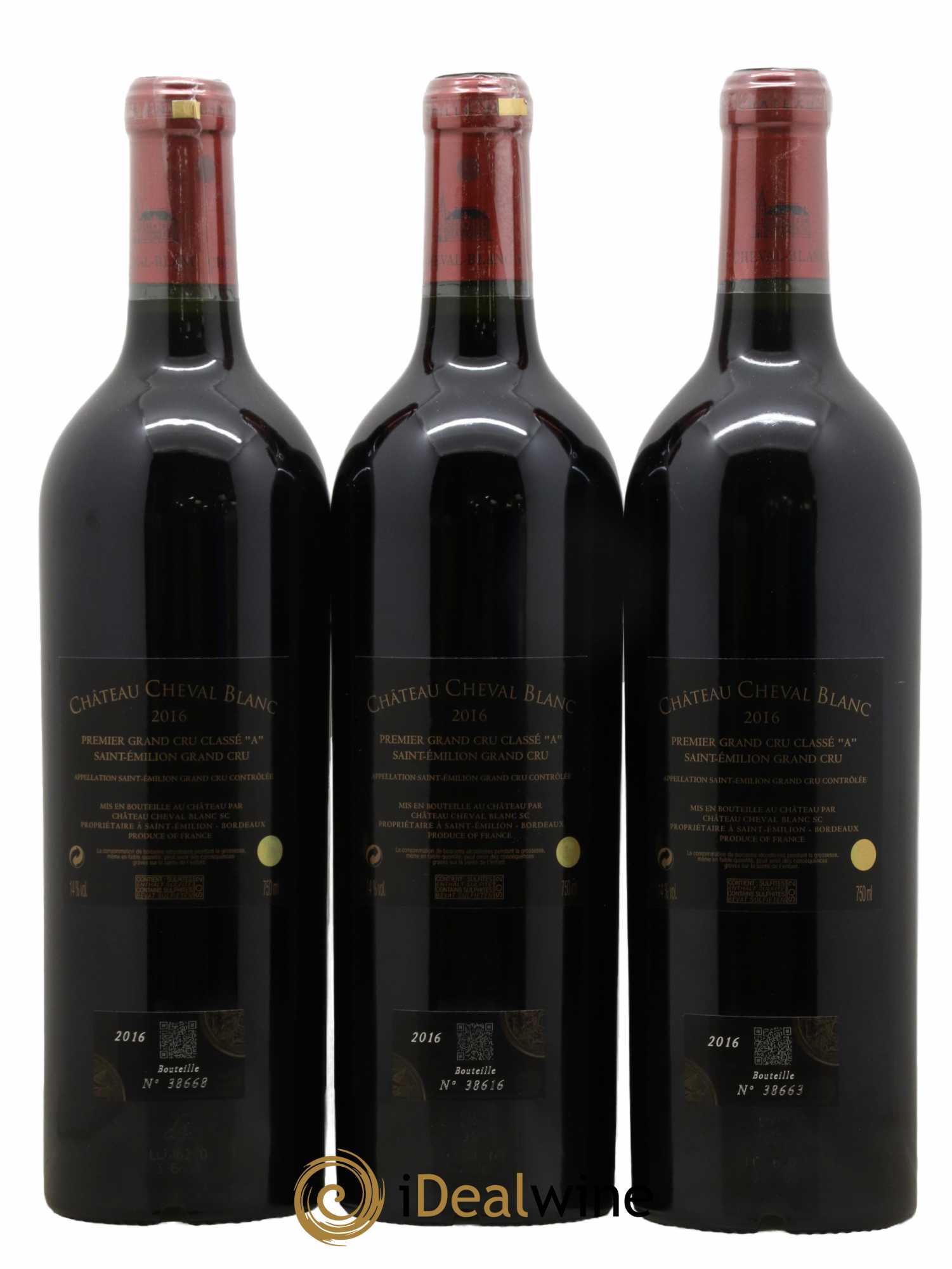 Château Cheval Blanc 1er Grand Cru Classé A 2016 - Lot de 6 bouteilles - 4