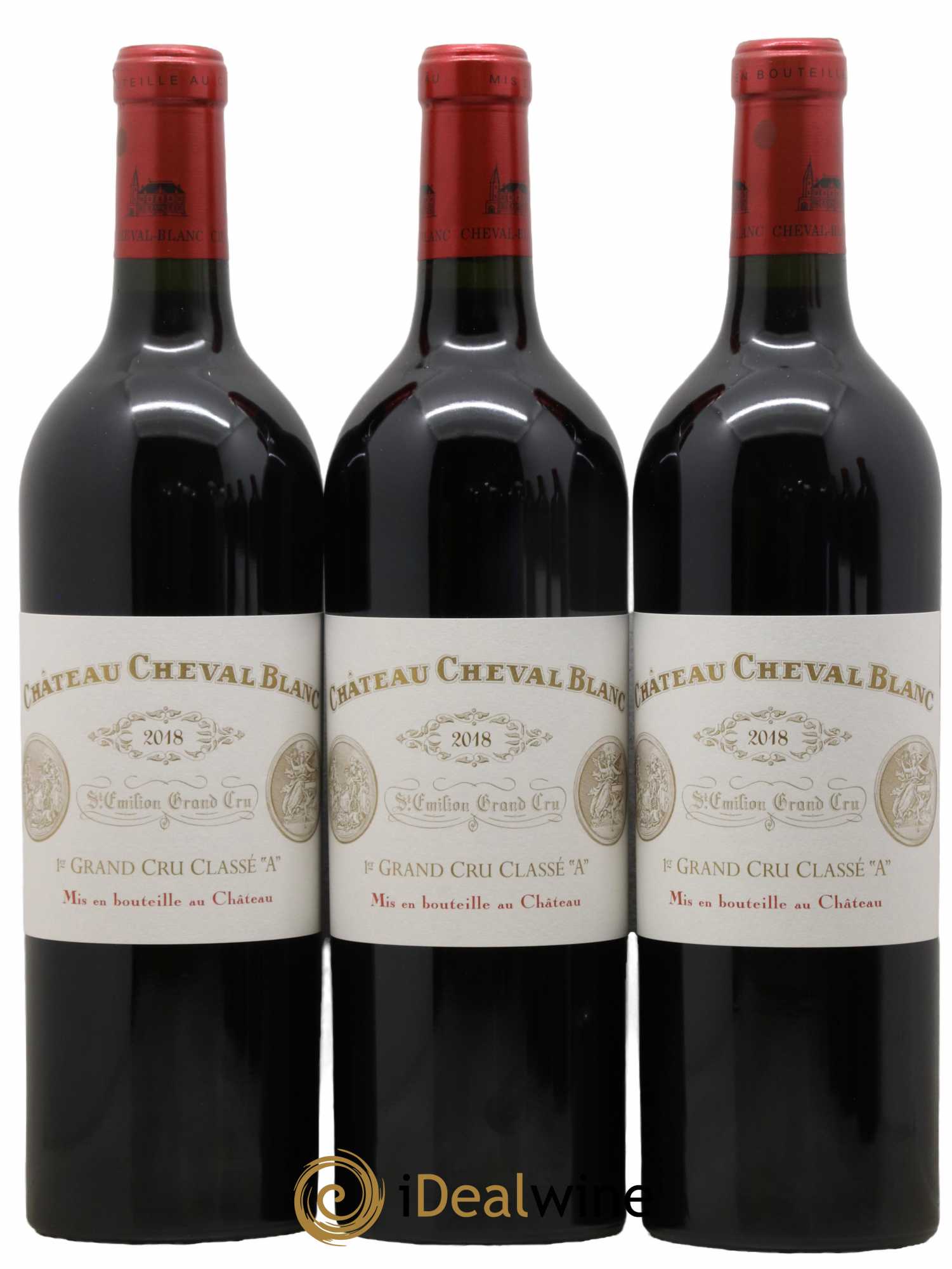 Château Cheval Blanc 1er Grand Cru Classé A 2018 - Lot de 6 bouteilles - 1