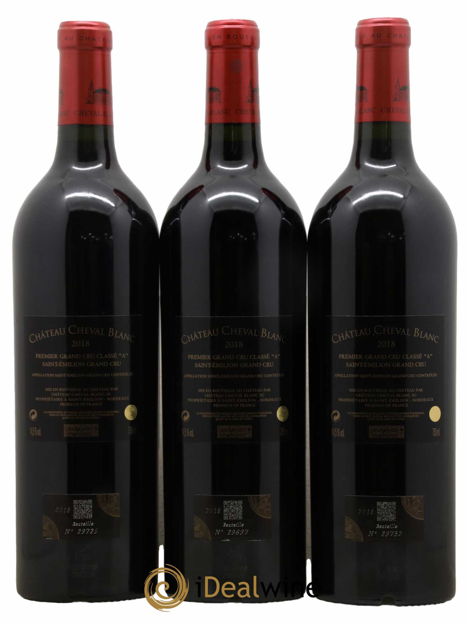 Château Cheval Blanc 1er Grand Cru Classé A 2018 - Lot de 6 bouteilles - 4