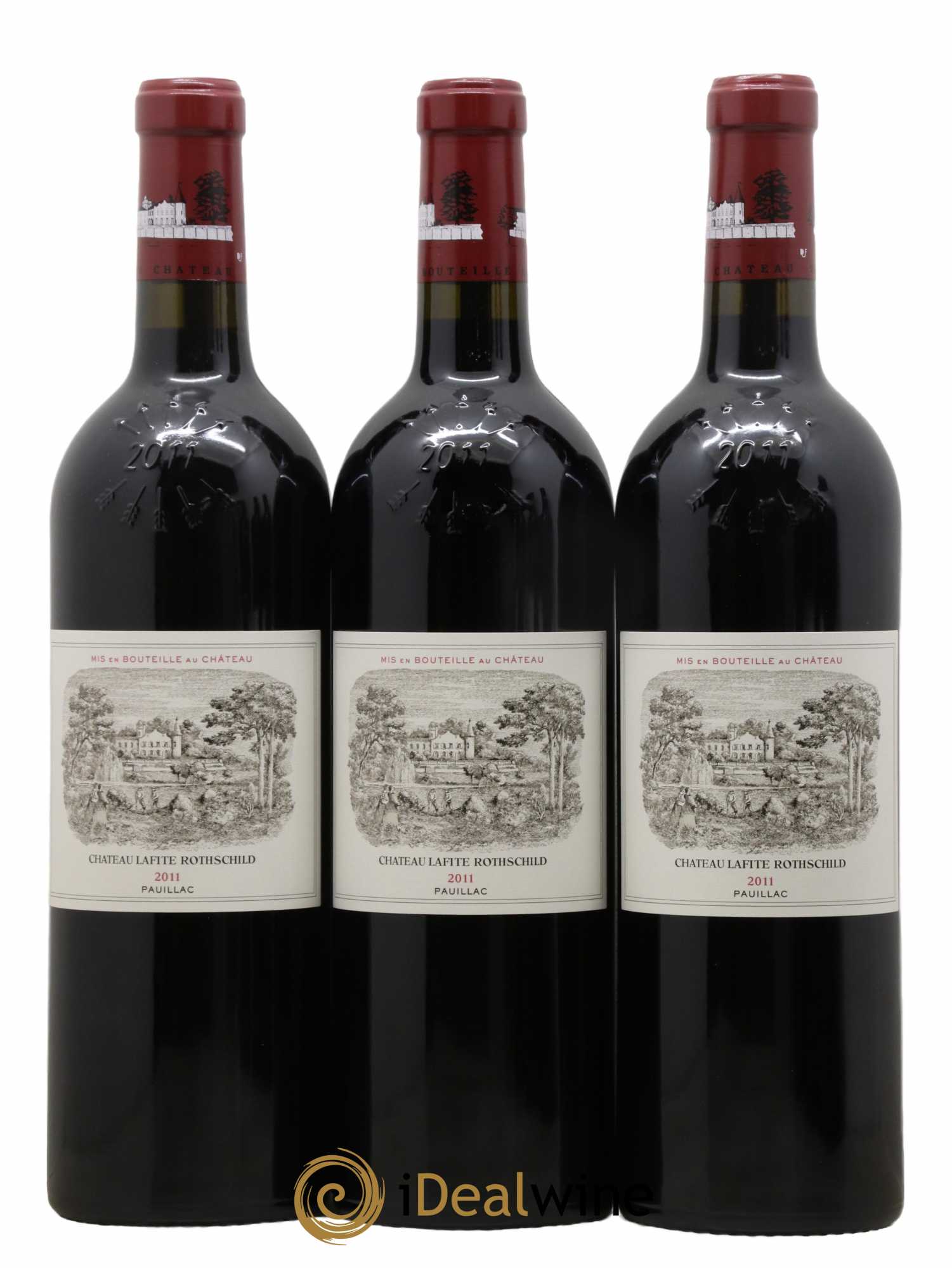 Château Lafite Rothschild 1er Grand Cru Classé 2011 - Lot de 6 bouteilles - 1
