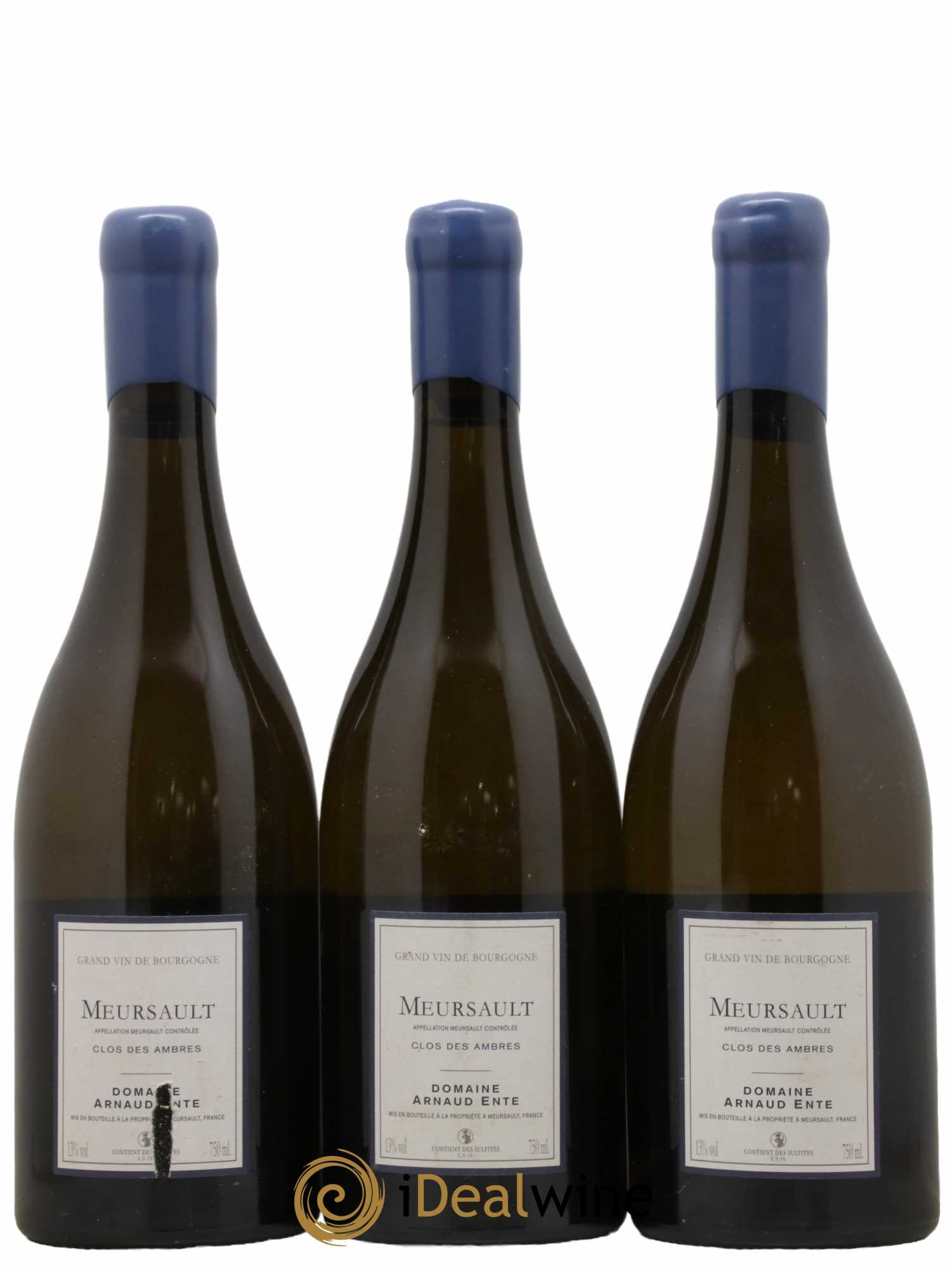 Meursault Clos des Ambres Arnaud Ente 2015 - Lot de 3 bouteilles - 1