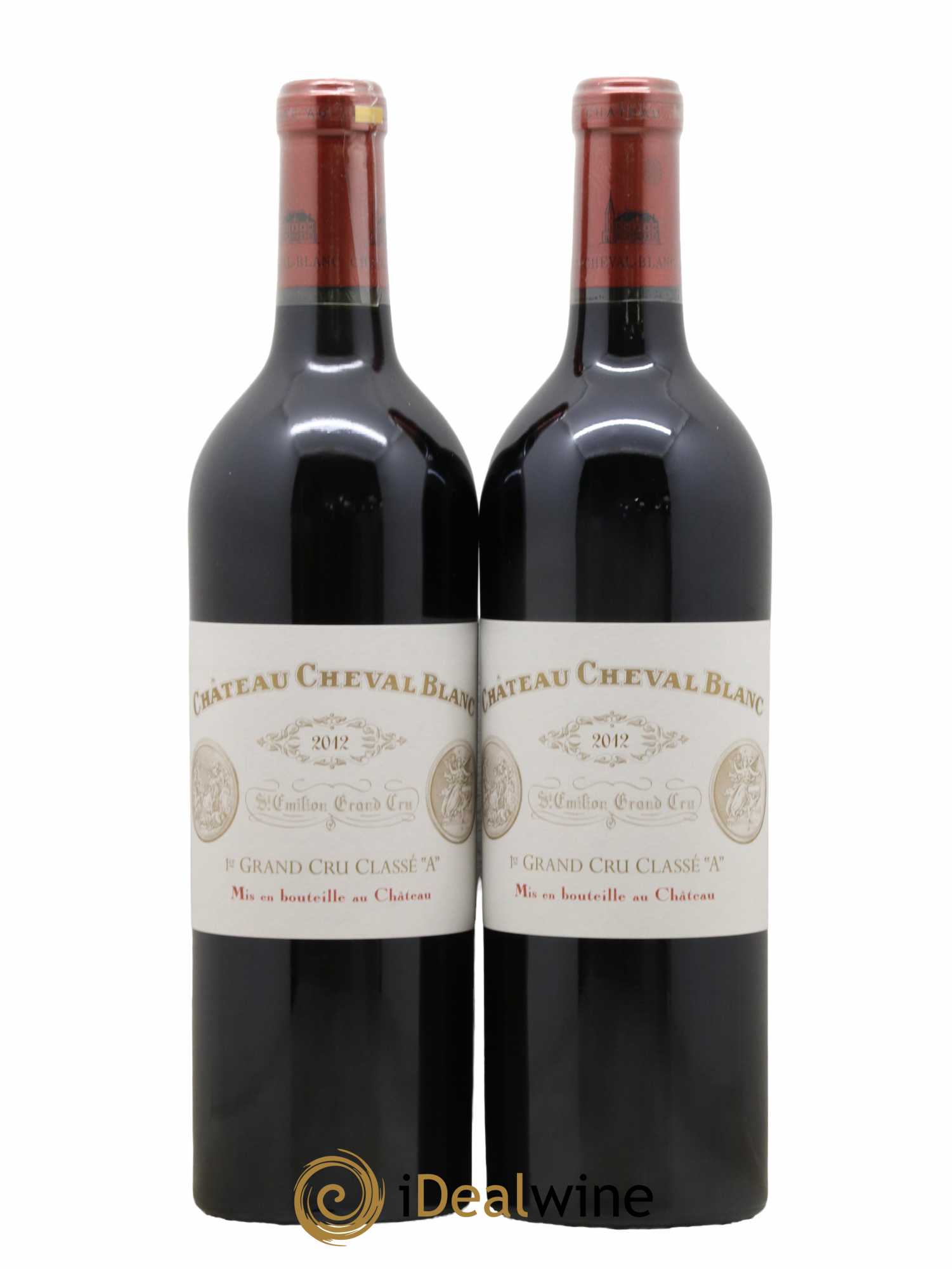 Château Cheval Blanc 1er Grand Cru Classé A 2012 - Lot de 2 bouteilles - 0