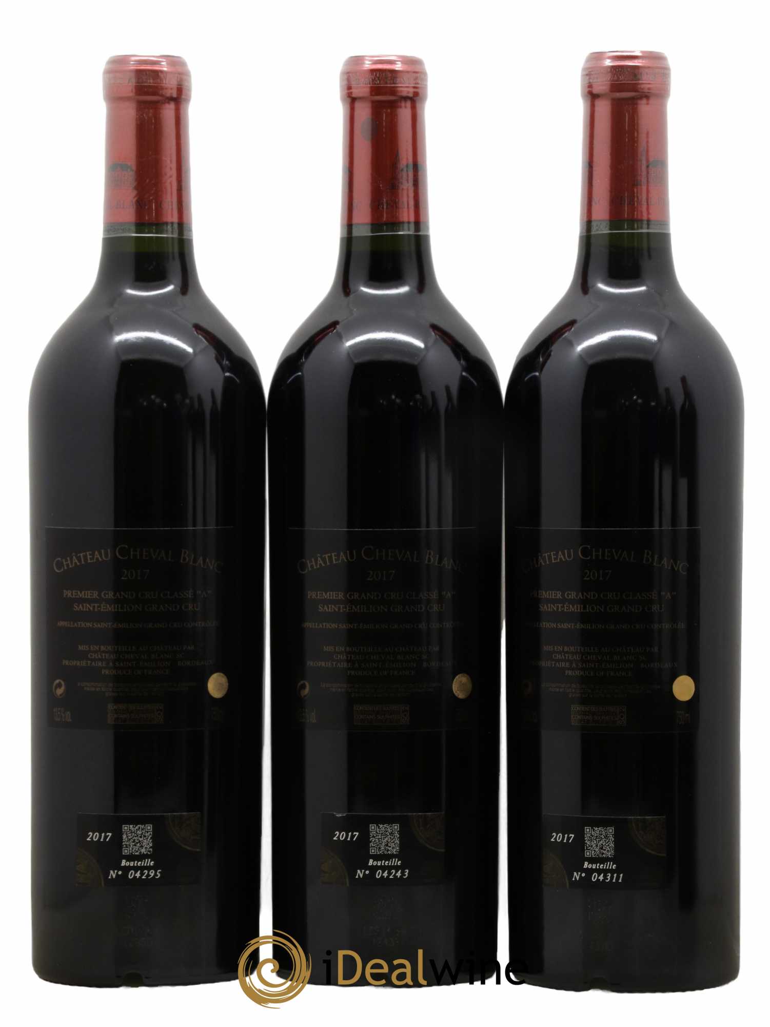 Château Cheval Blanc 1er Grand Cru Classé A 2017 - Lot de 6 bouteilles - 2