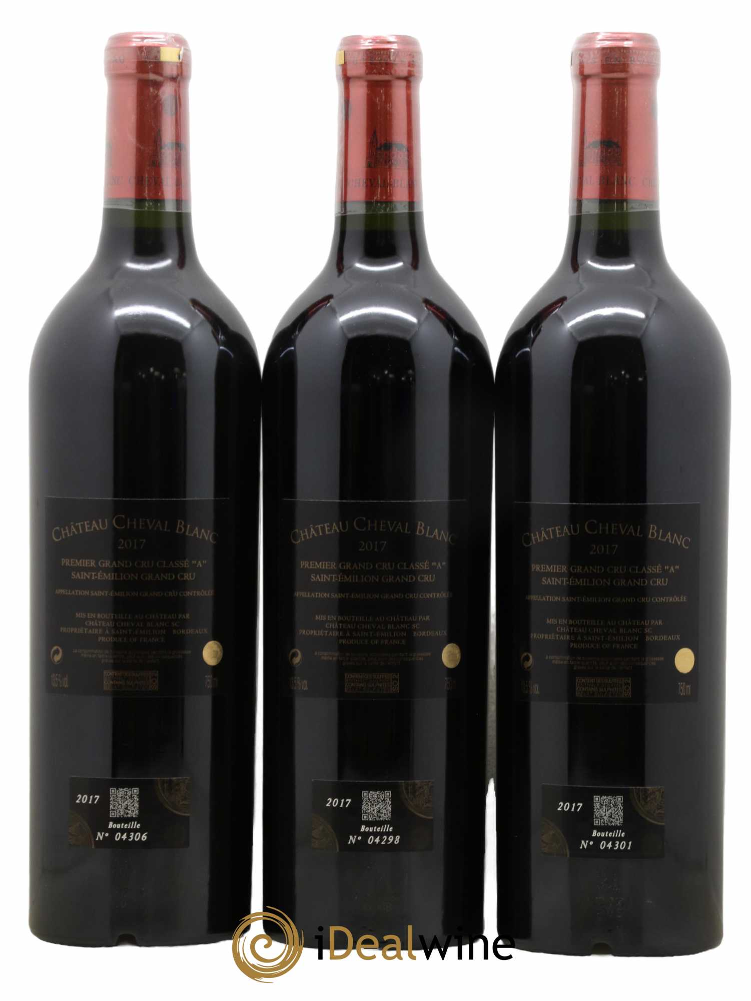 Château Cheval Blanc 1er Grand Cru Classé A 2017 - Lot de 6 bouteilles - 4