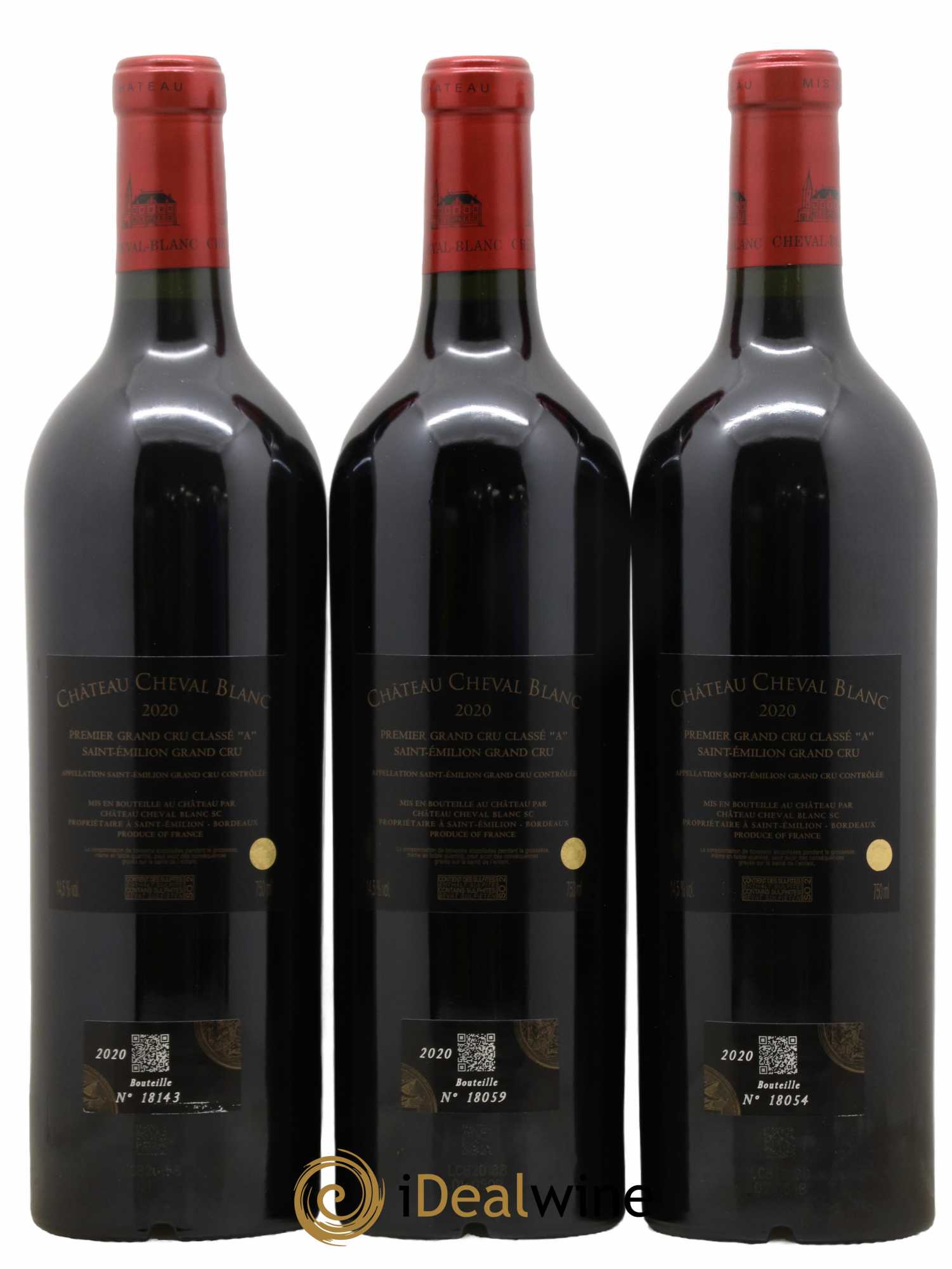Château Cheval Blanc 1er Grand Cru Classé A 2020 - Lot de 6 bouteilles - 4