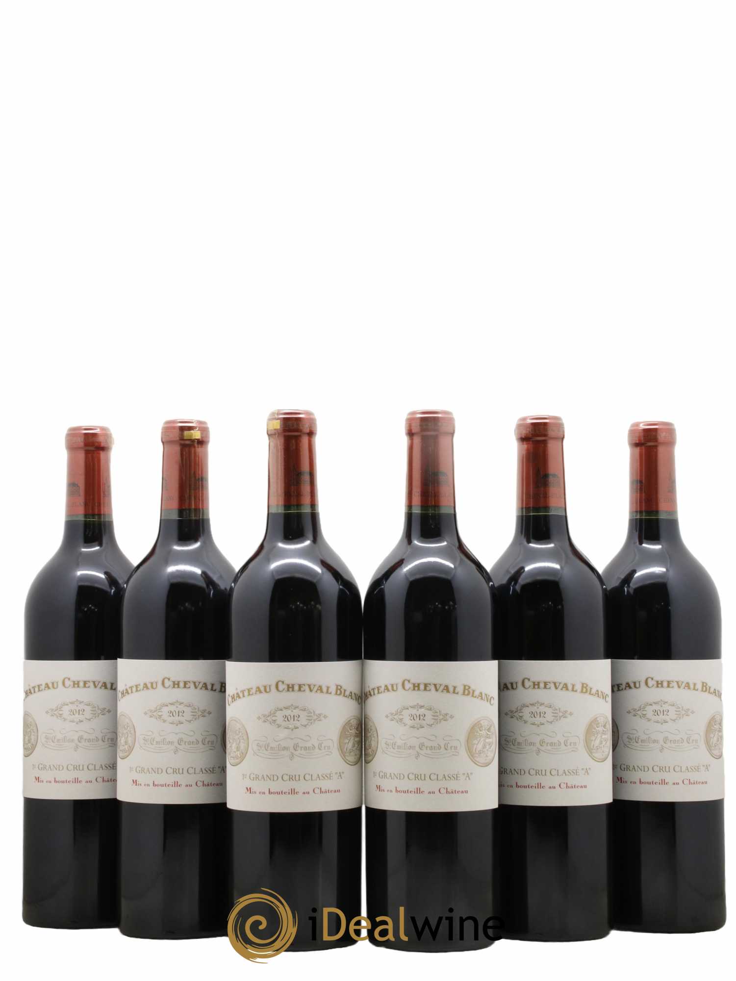 Château Cheval Blanc 1er Grand Cru Classé A 2012 - Lot de 6 bouteilles - 0