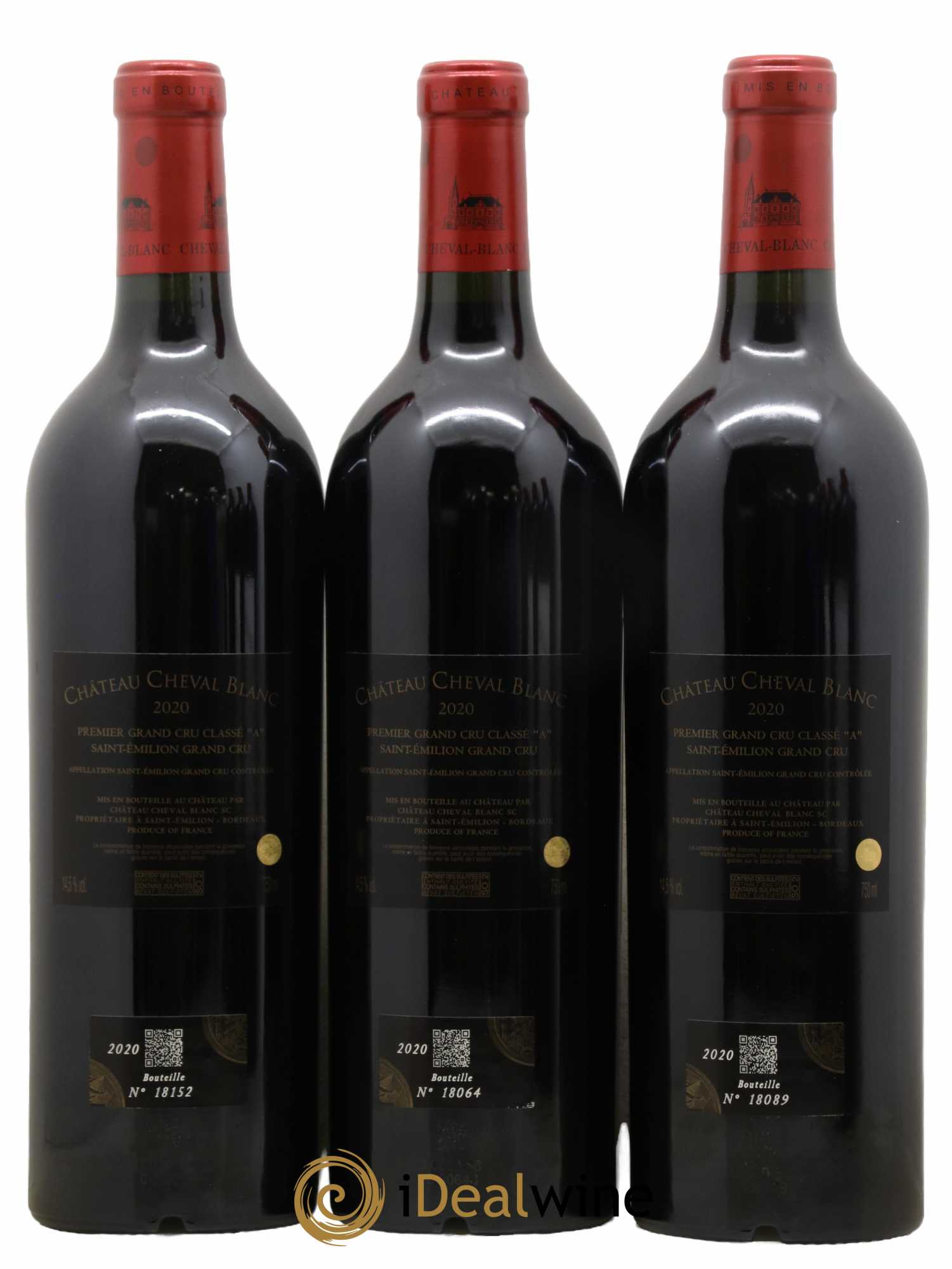 Château Cheval Blanc 1er Grand Cru Classé A 2020 - Lot de 6 bouteilles - 2
