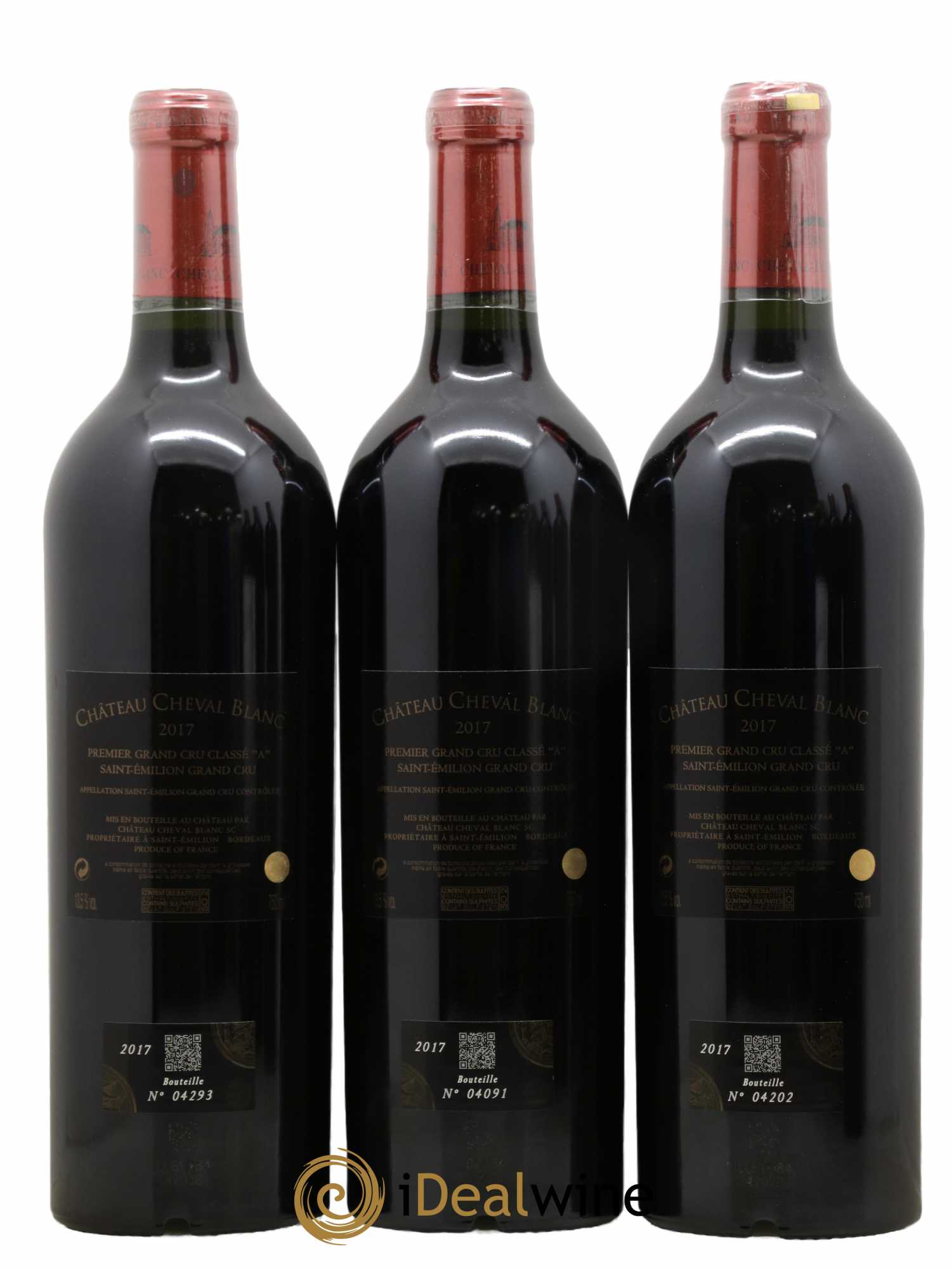 Château Cheval Blanc 1er Grand Cru Classé A 2017 - Lot de 6 bouteilles - 2