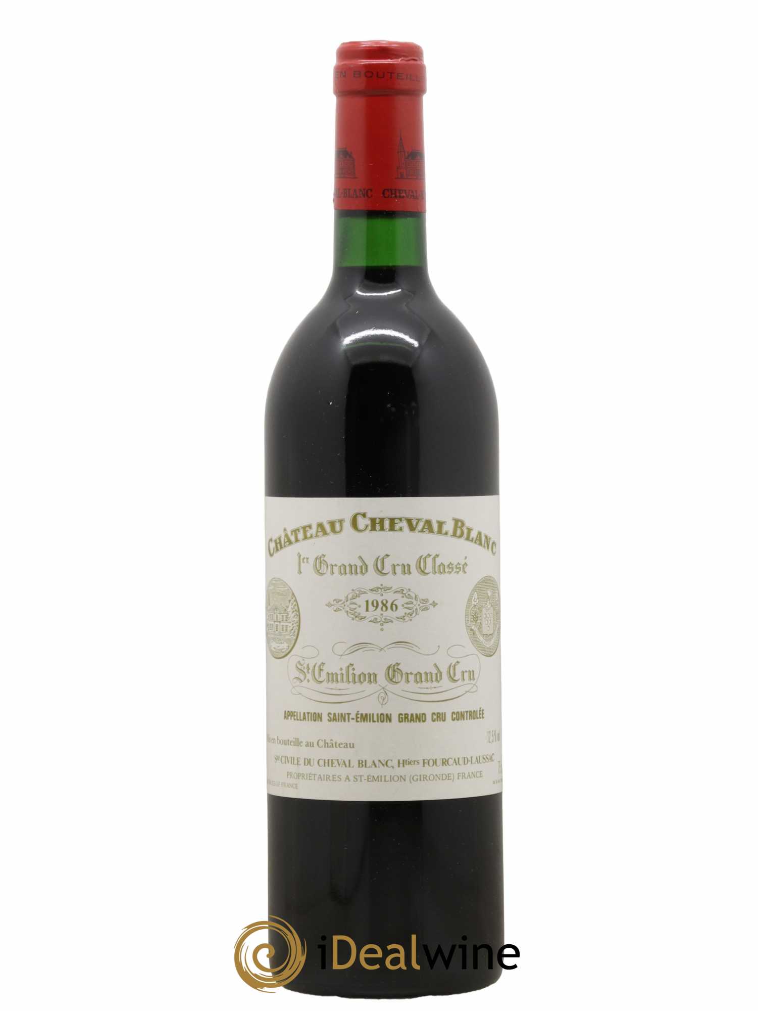 Château Cheval Blanc 1er Grand Cru Classé A 1986 - Lot de 1 bouteille - 0