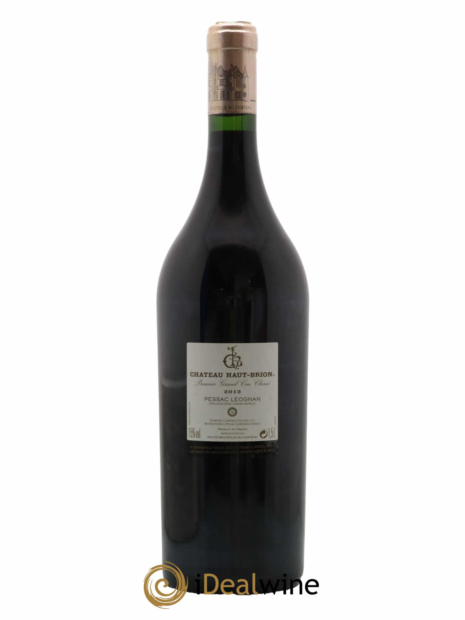 Château Haut Brion 1er Grand Cru Classé 2012 - Lot of 1 magnum - 2