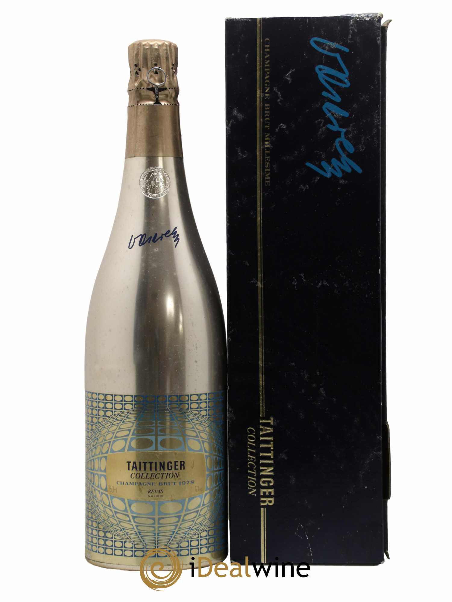 1978 - Collection Vasarely Taittinger 1978 - Lot de 1 bouteille - 1