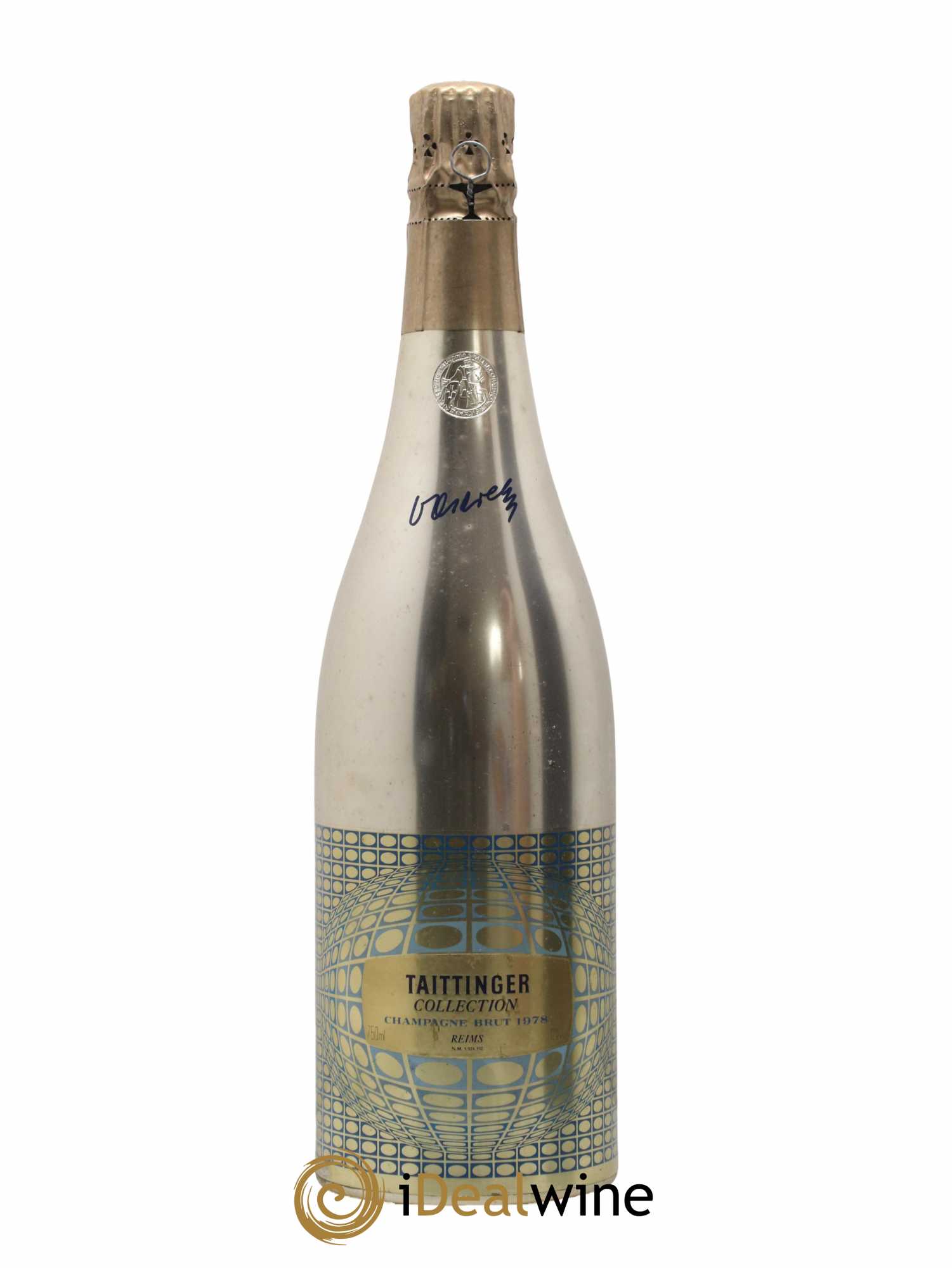 1978 - Collection Vasarely Taittinger 1978 - Lot de 1 bouteille - 0