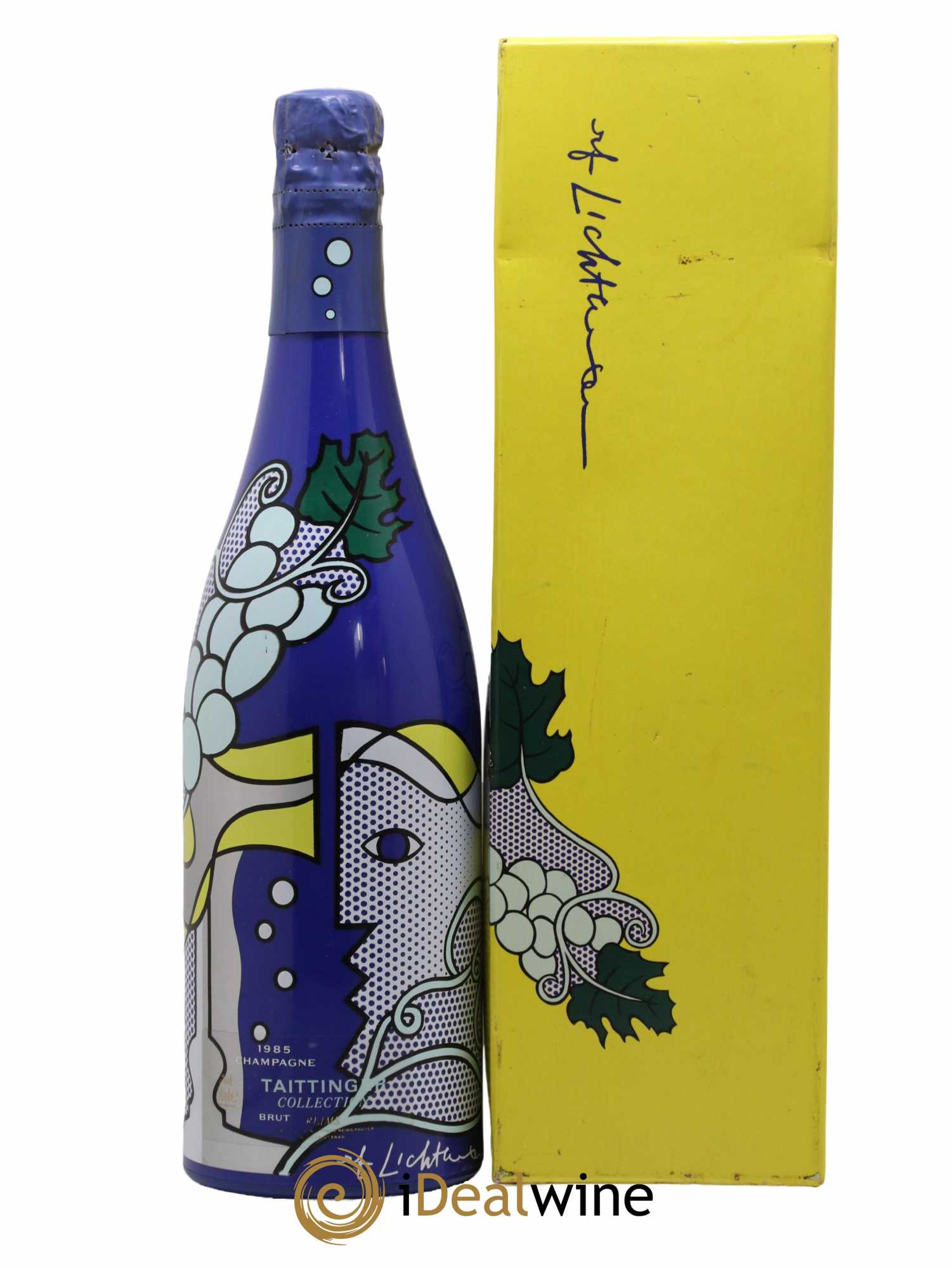 1985 - Collection Lichtenstein Taittinger 1985 - Lot de 1 bouteille - 1