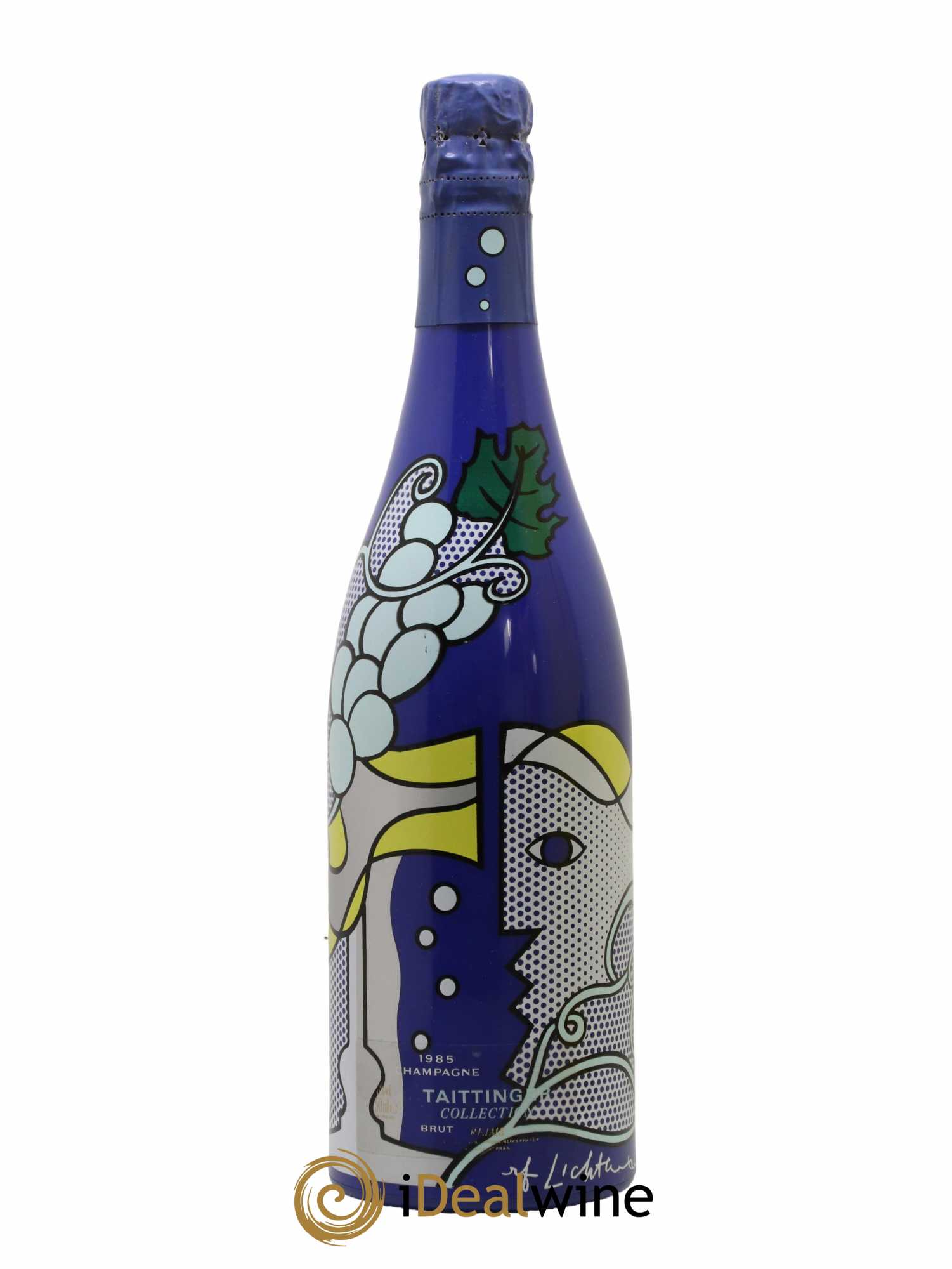 1985 - Collection Lichtenstein Taittinger 1985 - Lot de 1 bouteille - 0