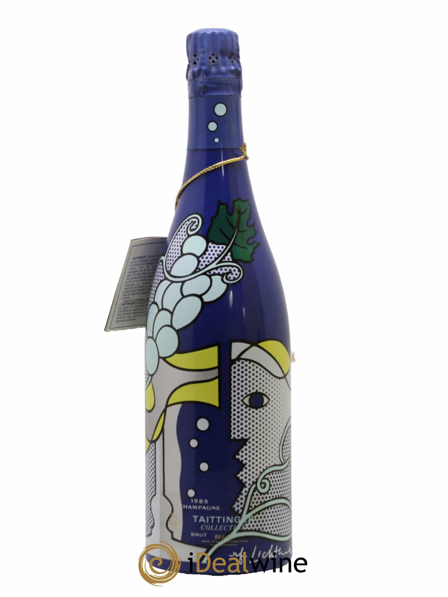 1985 - Collection Lichtenstein Taittinger 1985 - Lot de 1 bouteille - 0