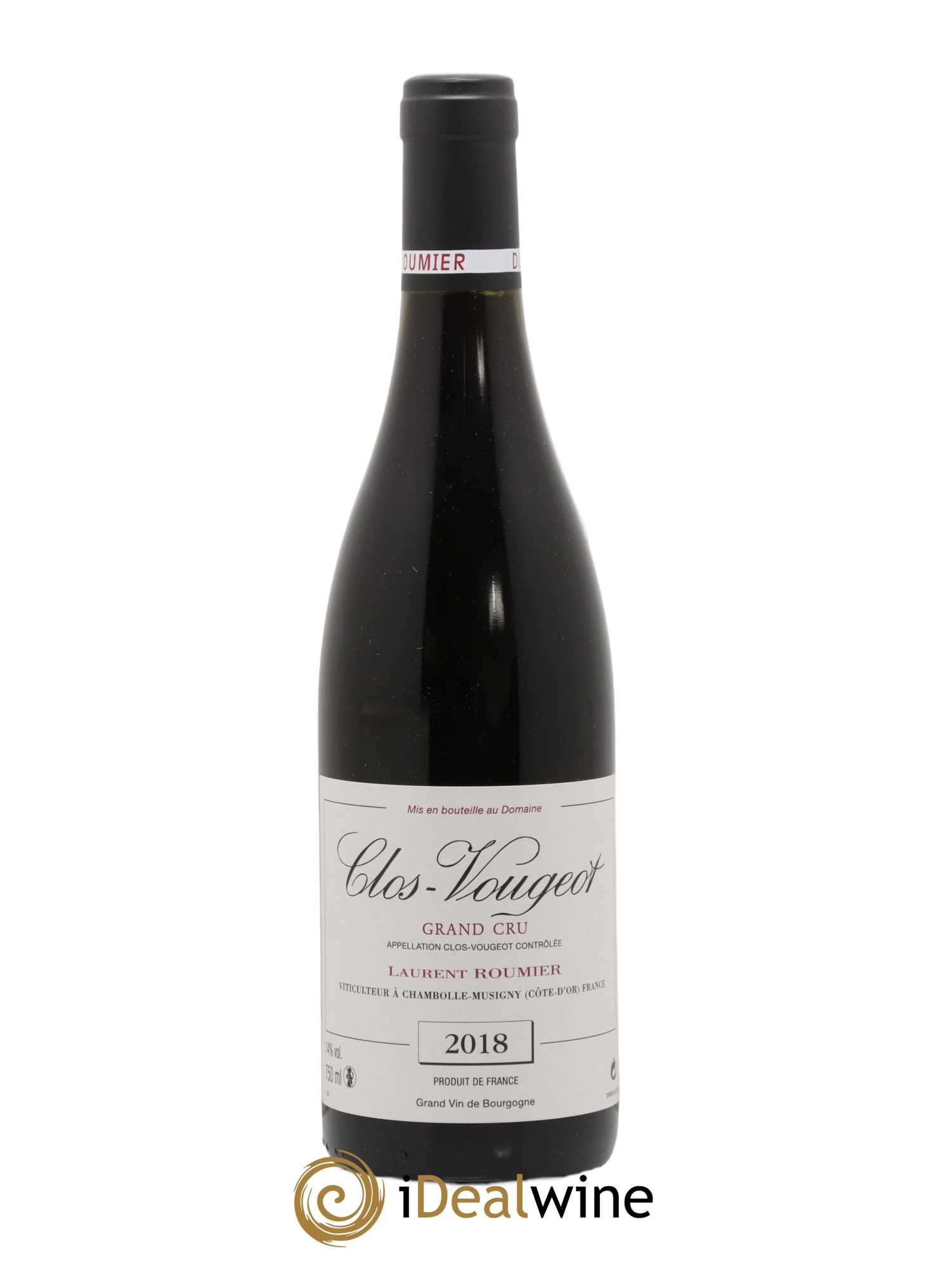 Clos de Vougeot Grand Cru Laurent Roumier 2018 - Lot de 1 bouteille - 0