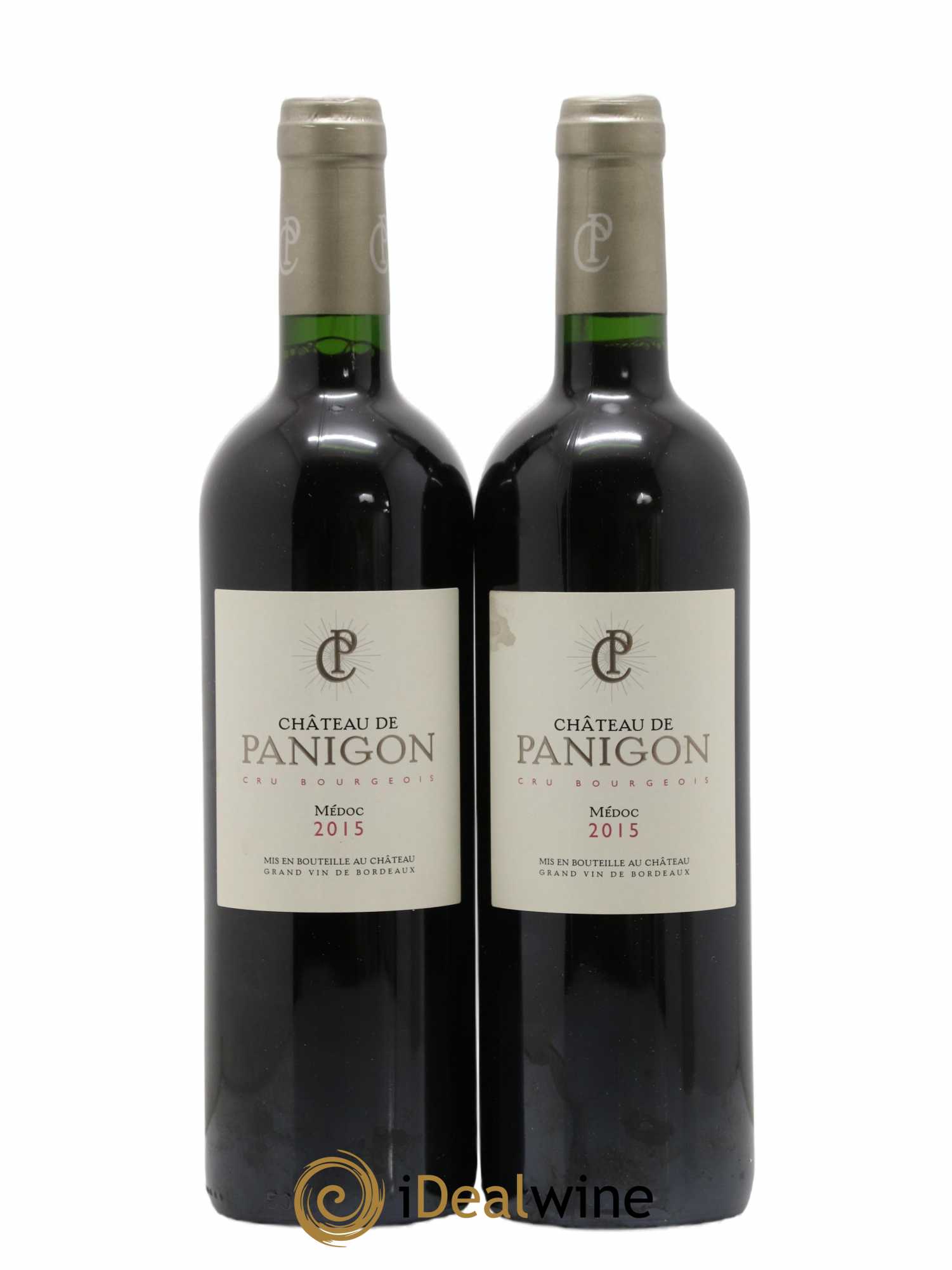 Château de Panigon Cru Bourgeois 2015 - Lot de 2 bouteilles - 0