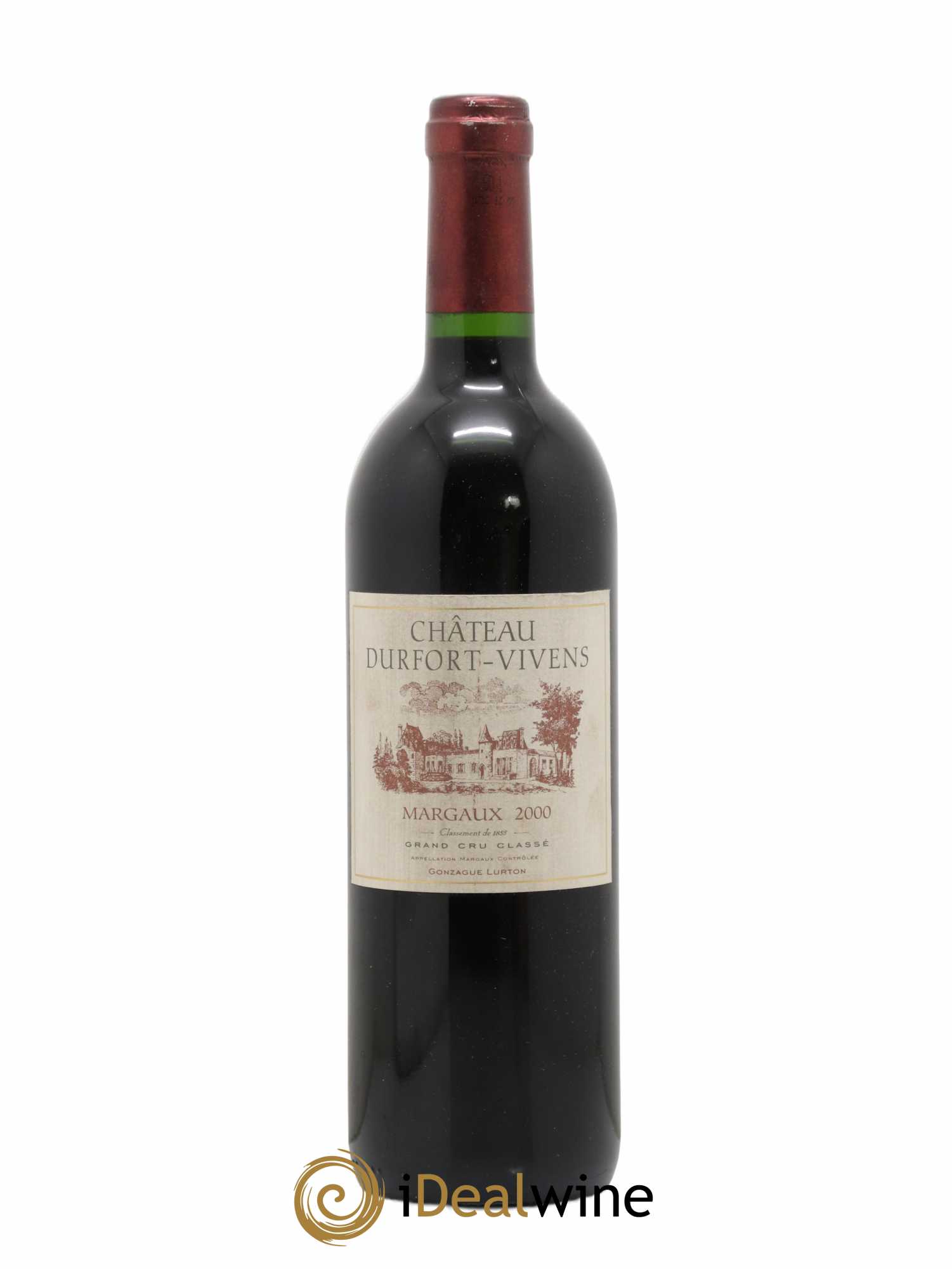 Château Durfort Vivens 2ème Grand Cru Classé 2000 - Lot de 1 bouteille - 0