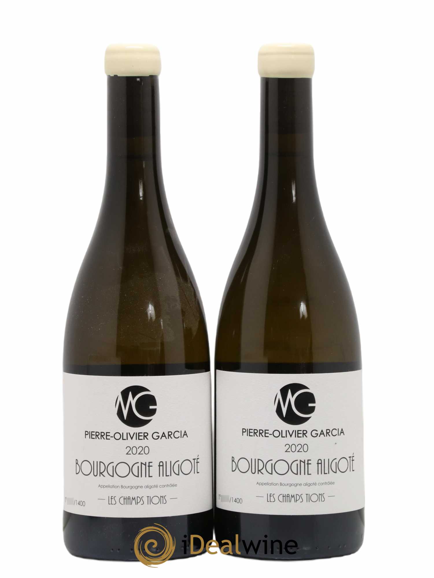 Bourgogne Aligote Les Champs Tions Pierre Olivier Garcia 2020 - Lot de 2 bouteilles - 0