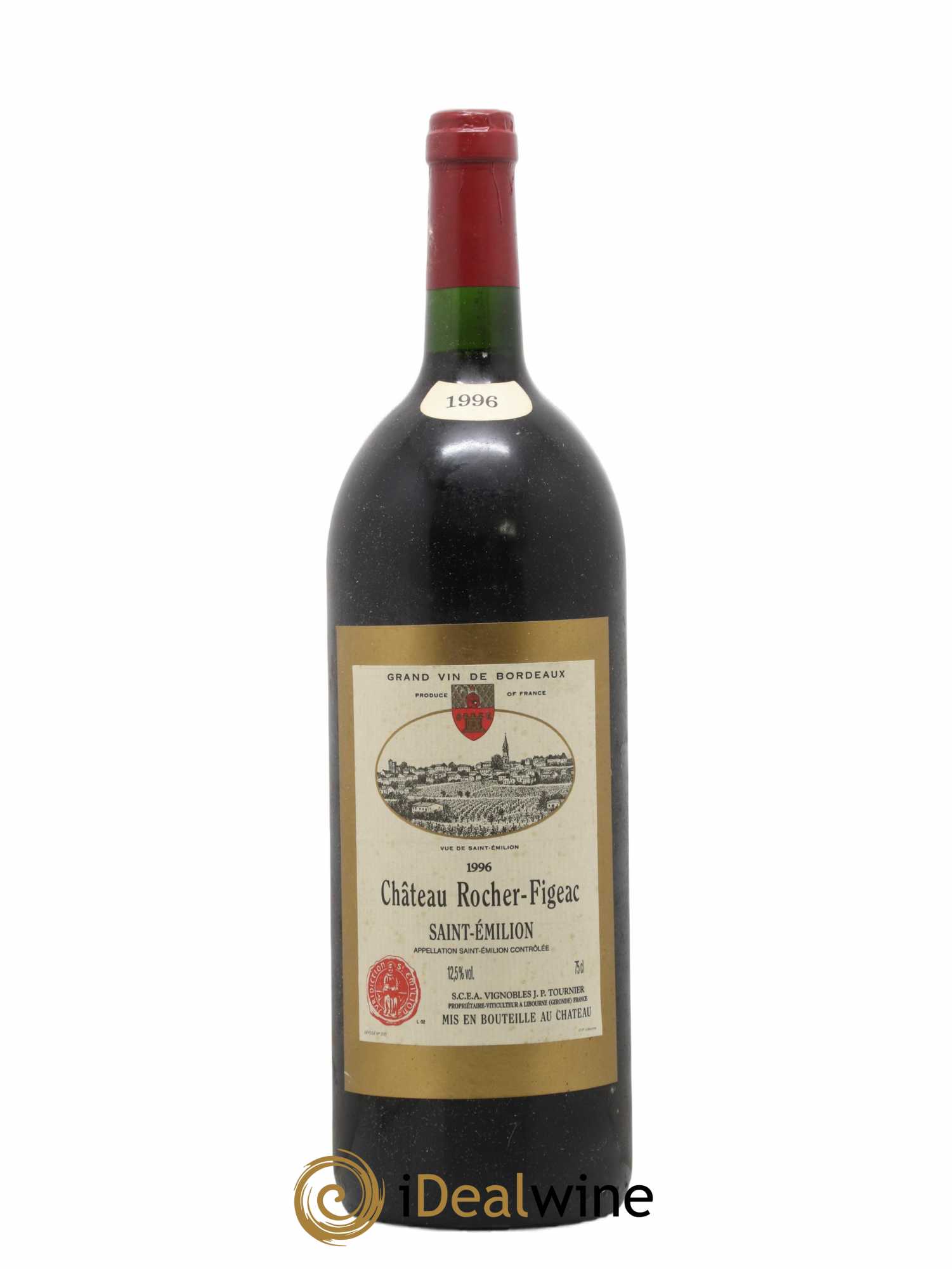 Château Rocher Figeac 1996 - Posten von 1 Magnum - 0