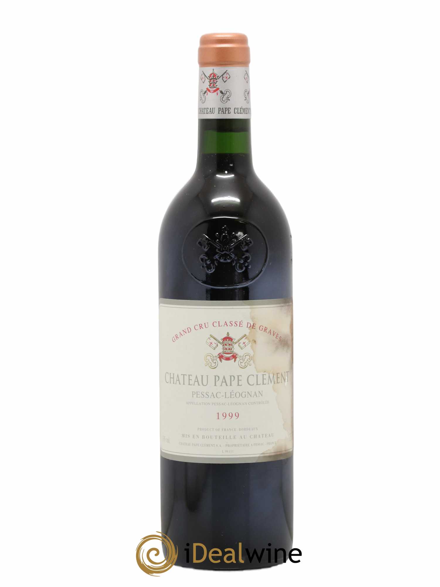 Château Pape Clément Cru Classé de Graves 1999 - Lot de 1 bouteille - 0
