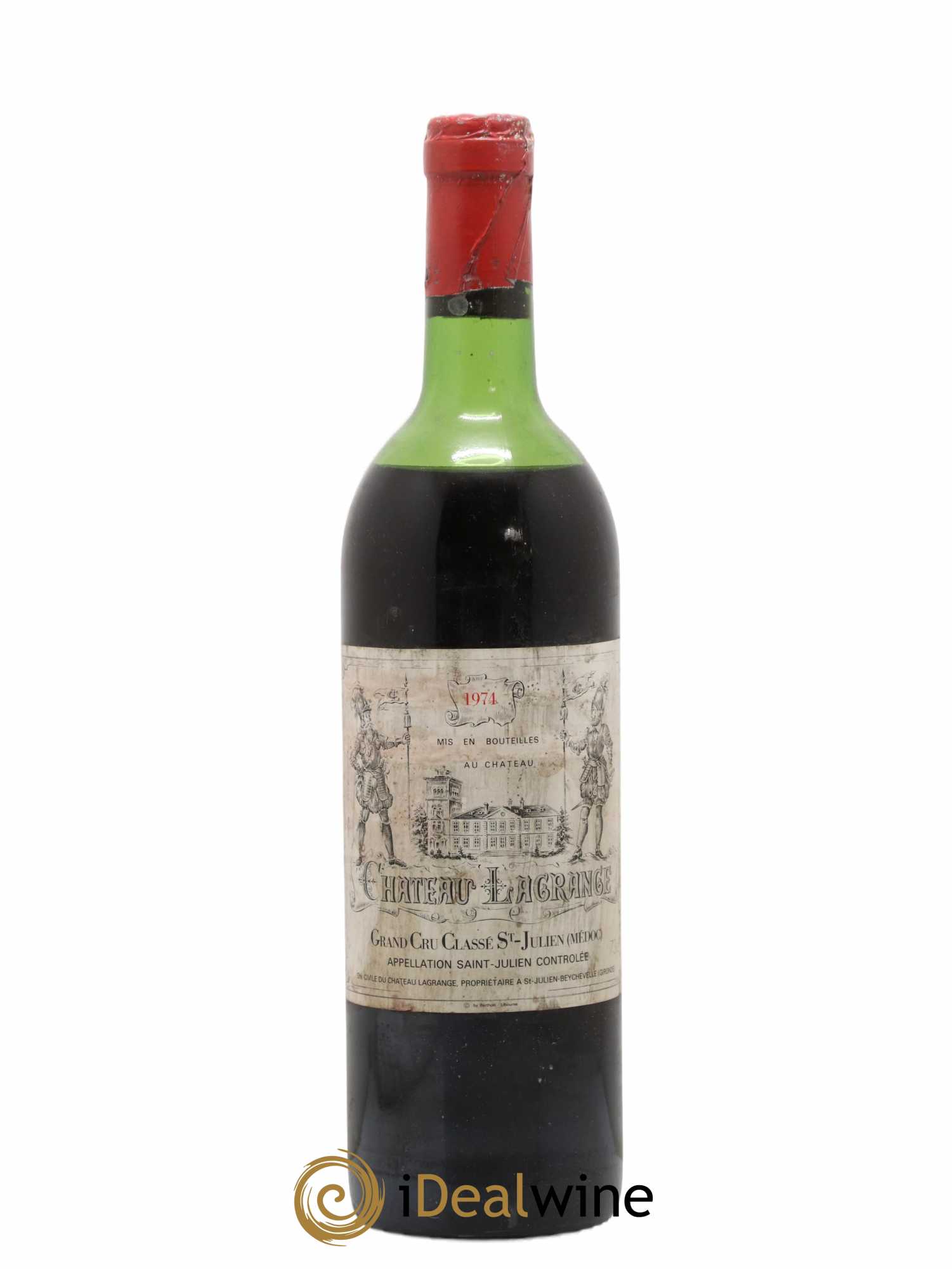 Château Lagrange 3ème Grand Cru Classé 1974 - Lot de 1 bouteille - 0