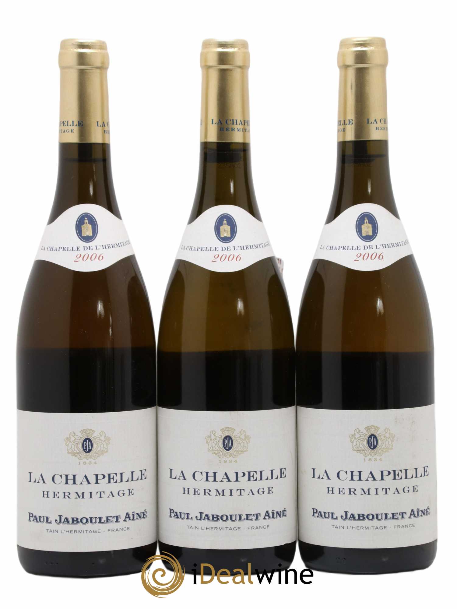 Hermitage La Chapelle Paul Jaboulet Ainé 2006 - Posten von 3 Flaschen - 0